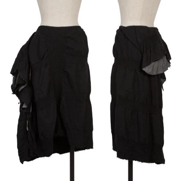 Comme des Garcons Comme Des Garcons size M Black Retro Design Skirt Size 24" / US 00 / IT 34 - 1 Thumbnail