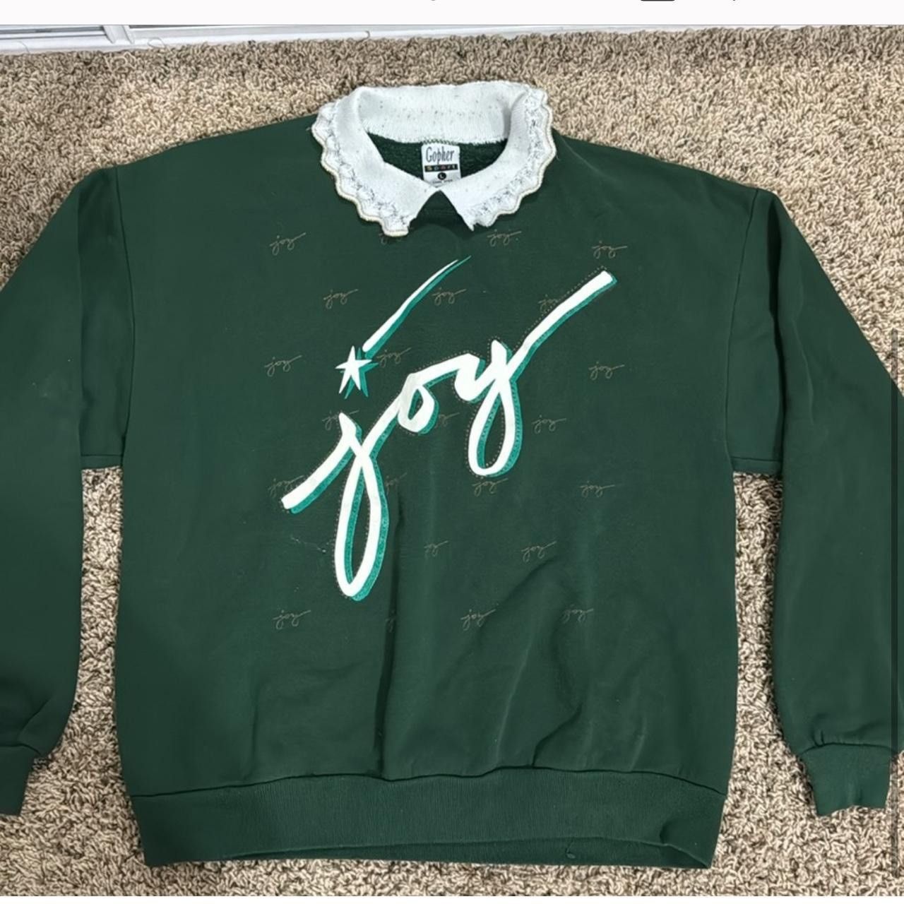 Vintage Vintage Joy Crewneck Size L / US 10 / IT 46 - 2 Thumbnail