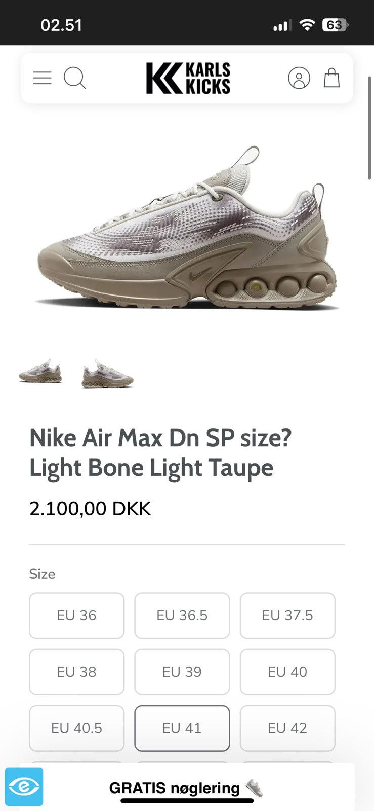 Nike Nike air max dn Size US 8 / EU 41 - 9 Thumbnail