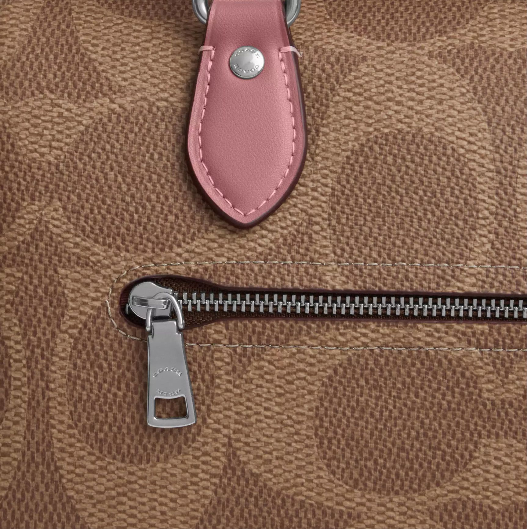 Rowan Satchel Bag In Maxi Signature Canvas CCD76