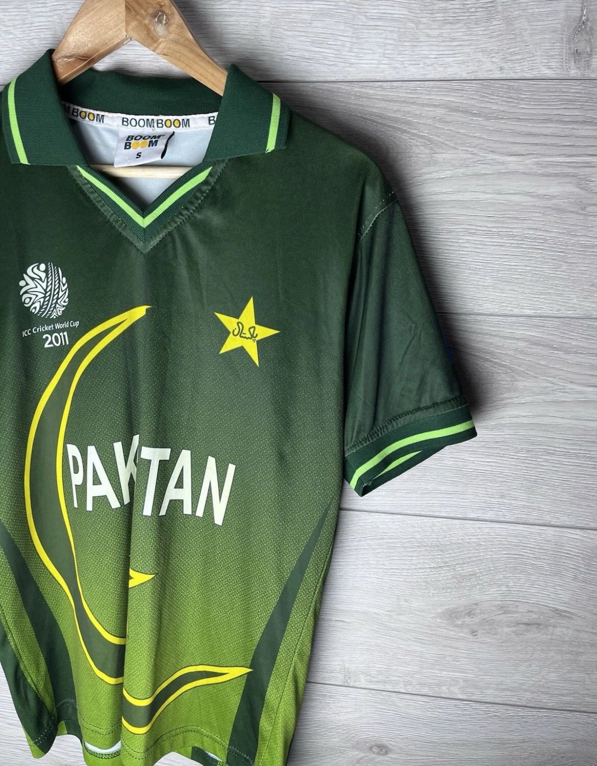 Vintage Vintage men’s Pakistan Cricket Team T-Shirt #14 Jalal Size US S / EU 44-46 / 1 - 6 Thumbnail