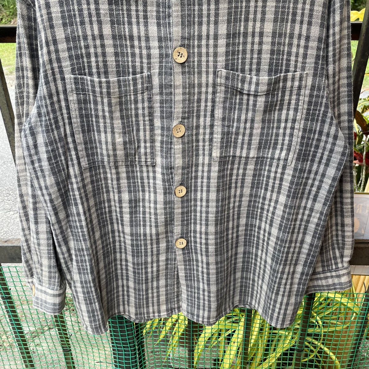 Japanese Brand × Vintage 🔥Vintage PMD American Wear Checkerd Buttons Shirts Size US L / EU 52-54 / 3 - 5 Thumbnail