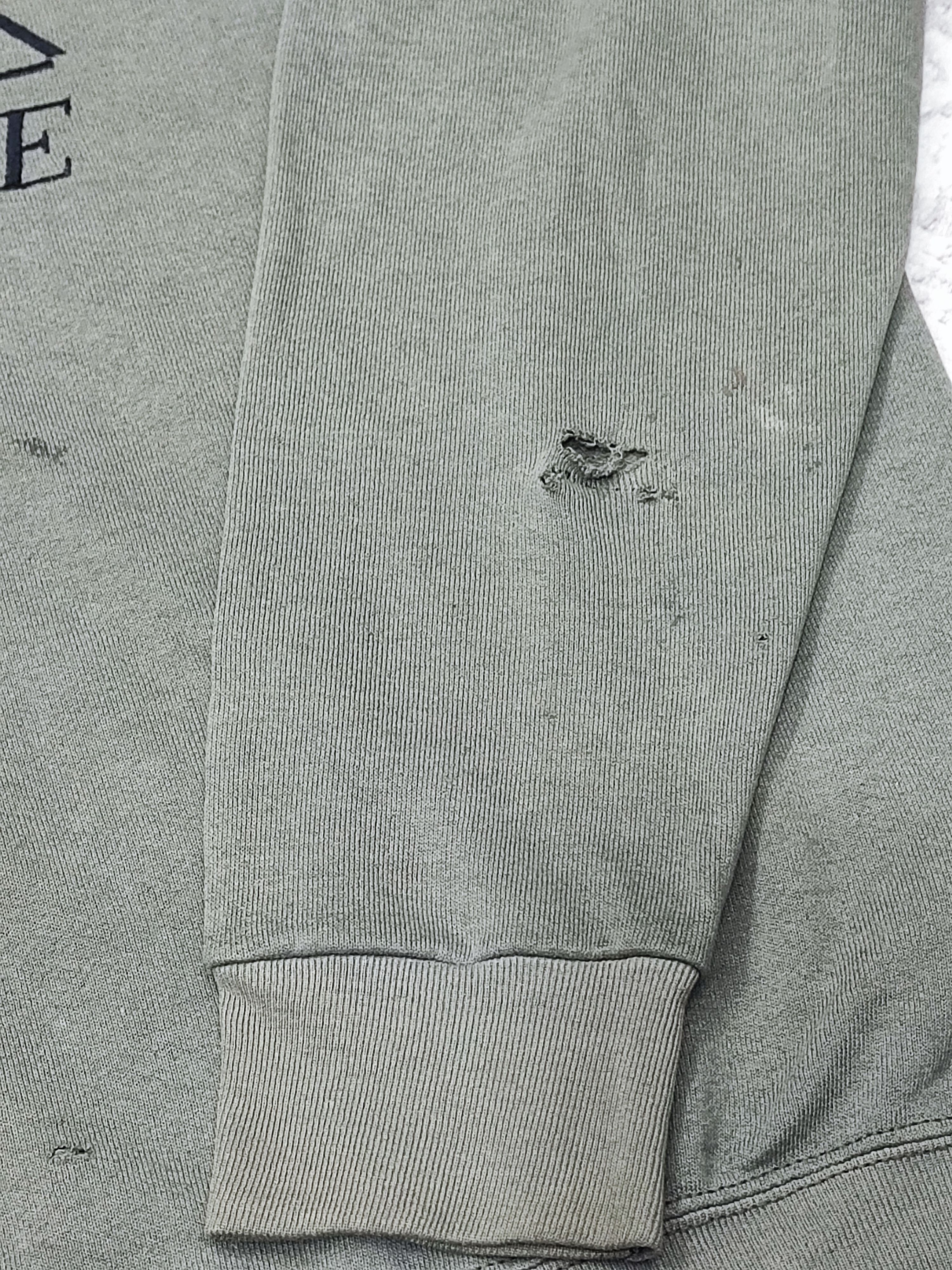 Nike Vintage 90's Big Swoosh Logo Distressed Sweatshirt Size US XL / EU 56 / 4 - 3 Thumbnail