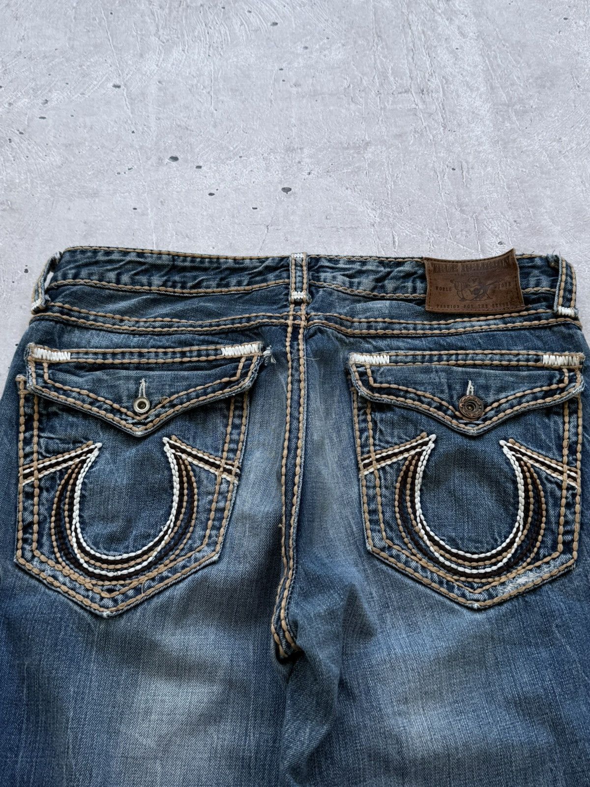 True Religion Vintage Y2K True Religion Jeans Size US 33 - 2 Thumbnail