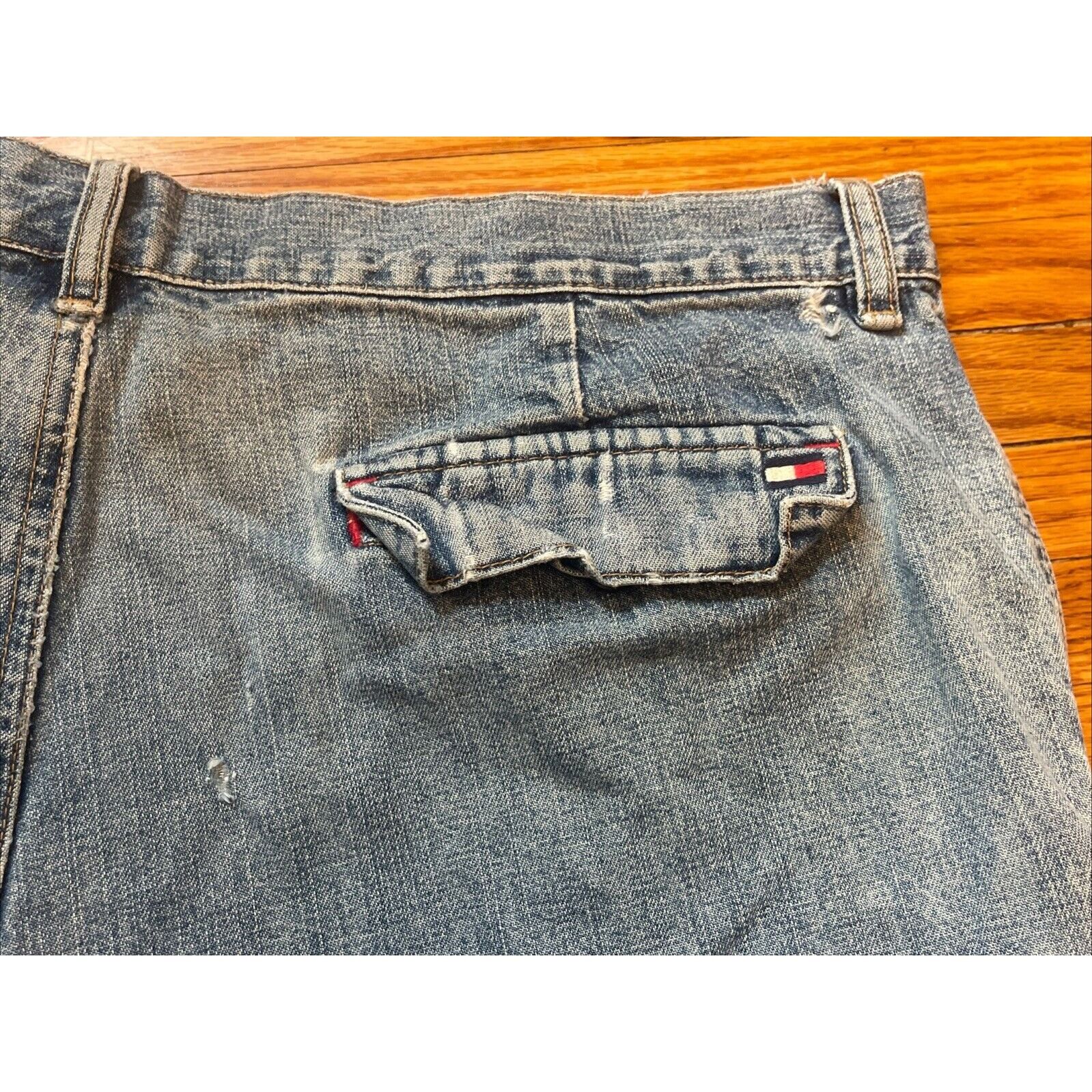 Tommy Hilfiger Vintage 90's Mens Size 40 Tommy Hilfiger Jeans Blue Denim Ca Size US 40 / EU 56 - 8 Thumbnail