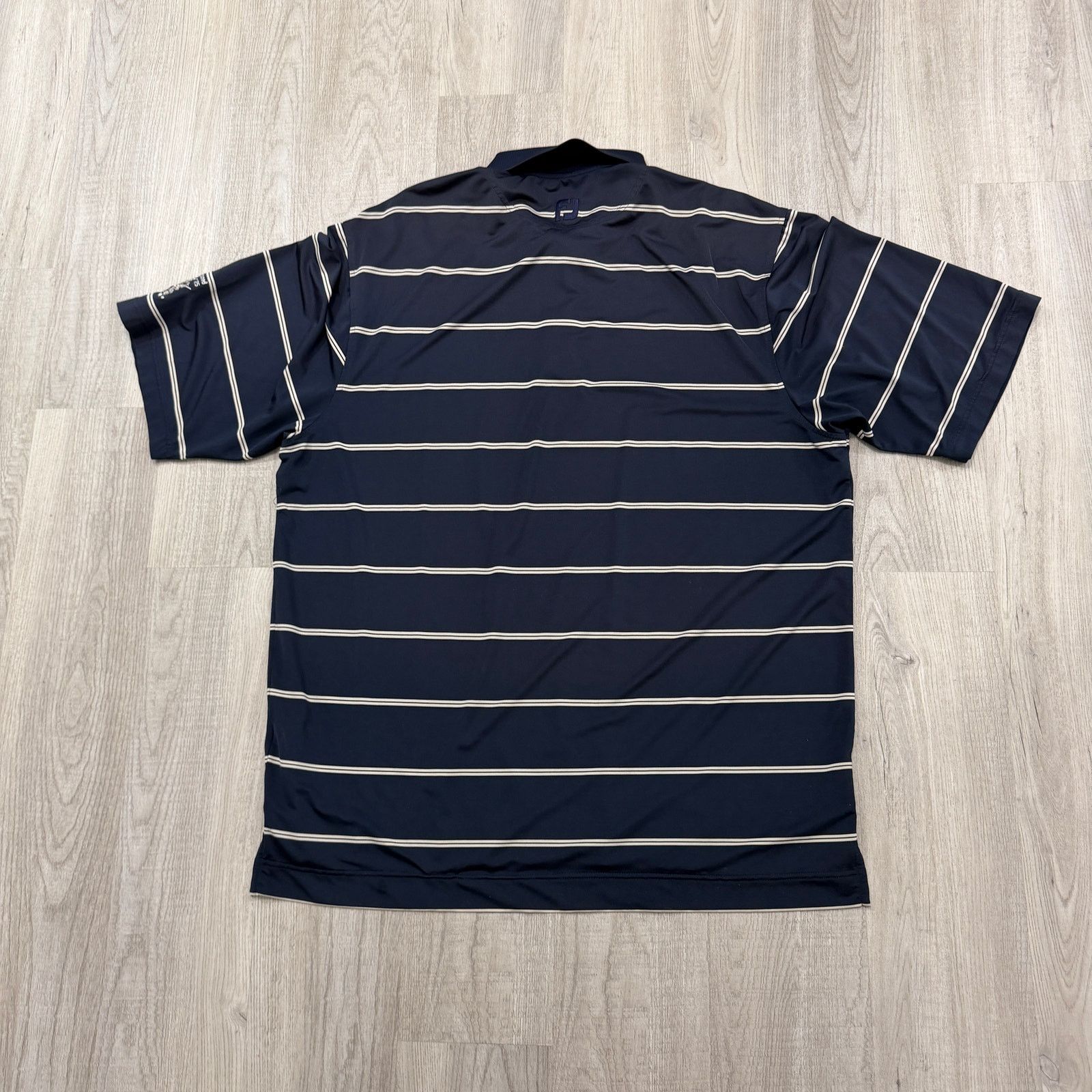 Footjoy Footjoy Polo Shirt Mens Extra Large Blue White Athletic Golf Size US XL / EU 56 / 4 - 7 Thumbnail