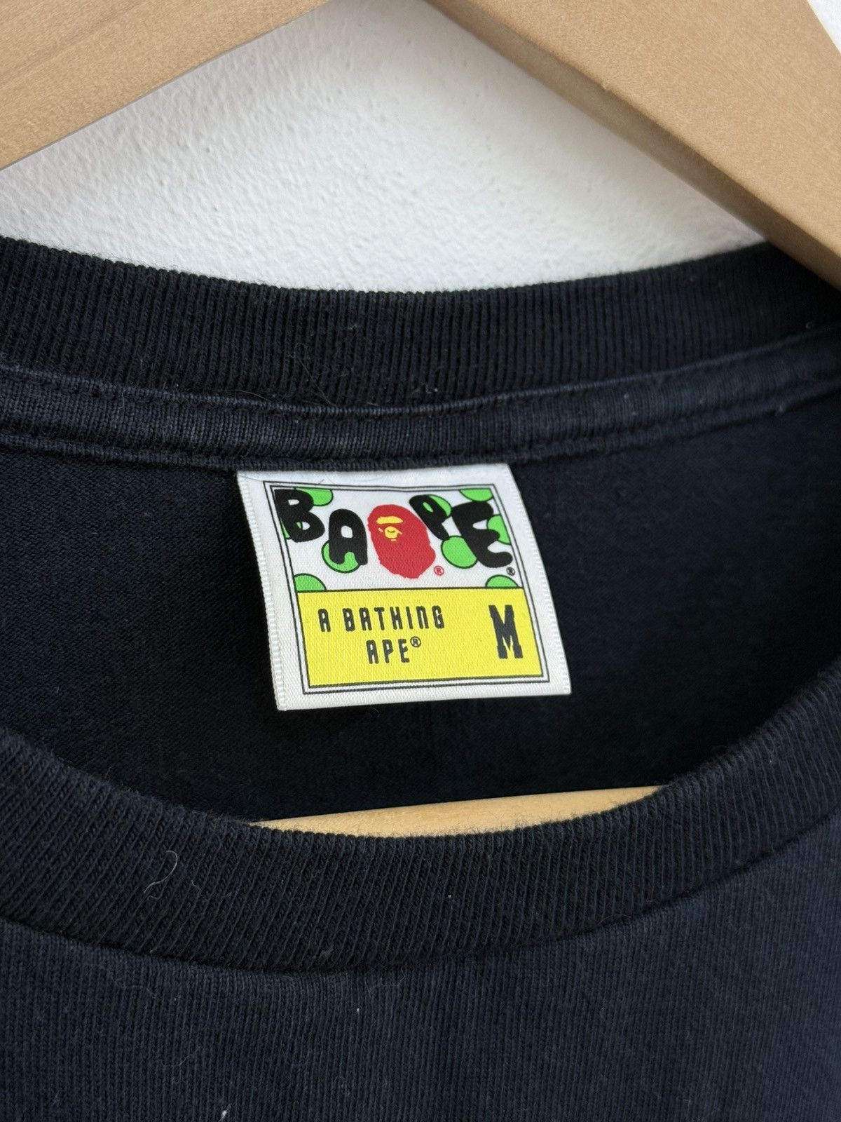 Bape Bape Black Graphic T-Shirt Size US M / EU 48-50 / 2 - 4 Thumbnail