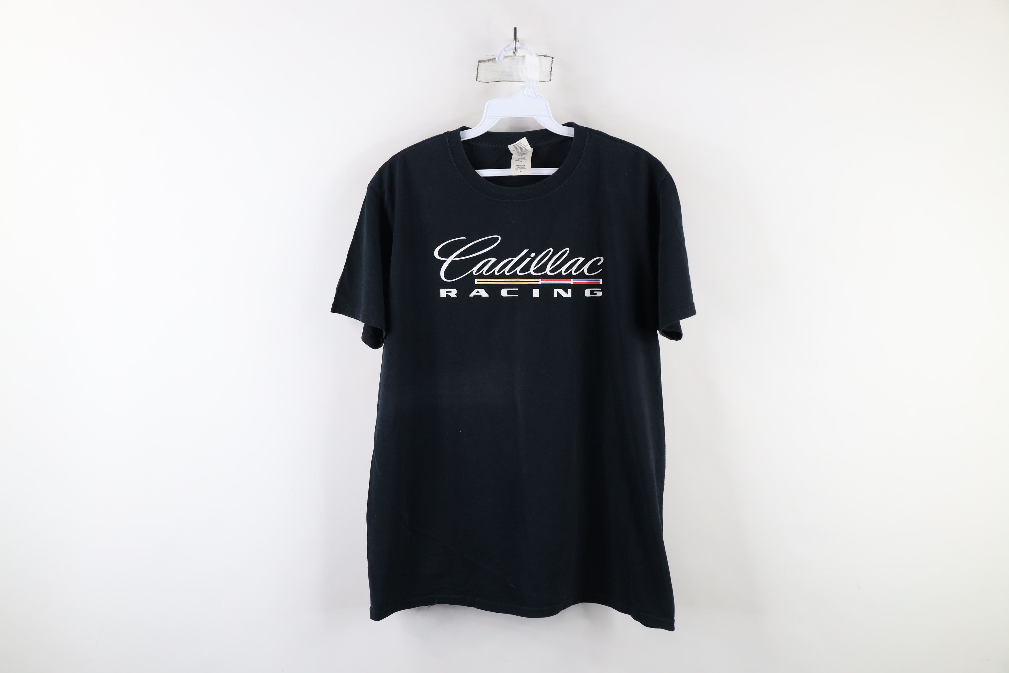 Vintage Vintage Y2K Spell Out Cadillac Racing Short Sleeve T-Shirt Size US L / EU 52-54 / 3 - 1 Thumbnail