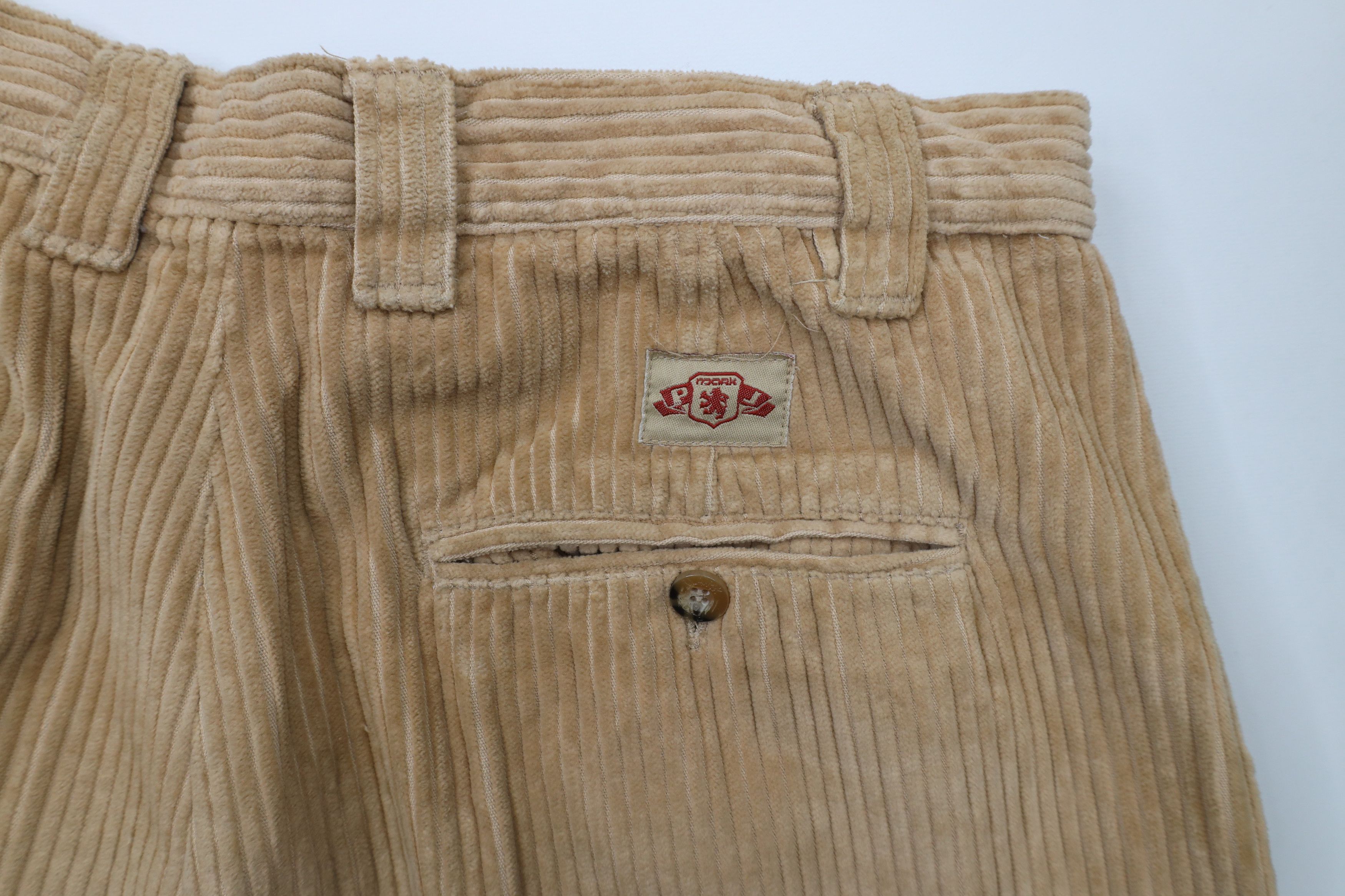 Vintage Vintage 90s Y2K Streetwear Baggy Wide Leg Corduroy Pants Size US 32 / EU 48 - 13 Thumbnail