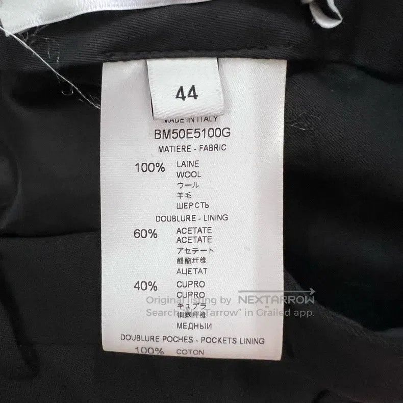 Givenchy Givenchy Size44 Black Patchwork Belted Trousers Size 44 Size US 31 - 5 Thumbnail