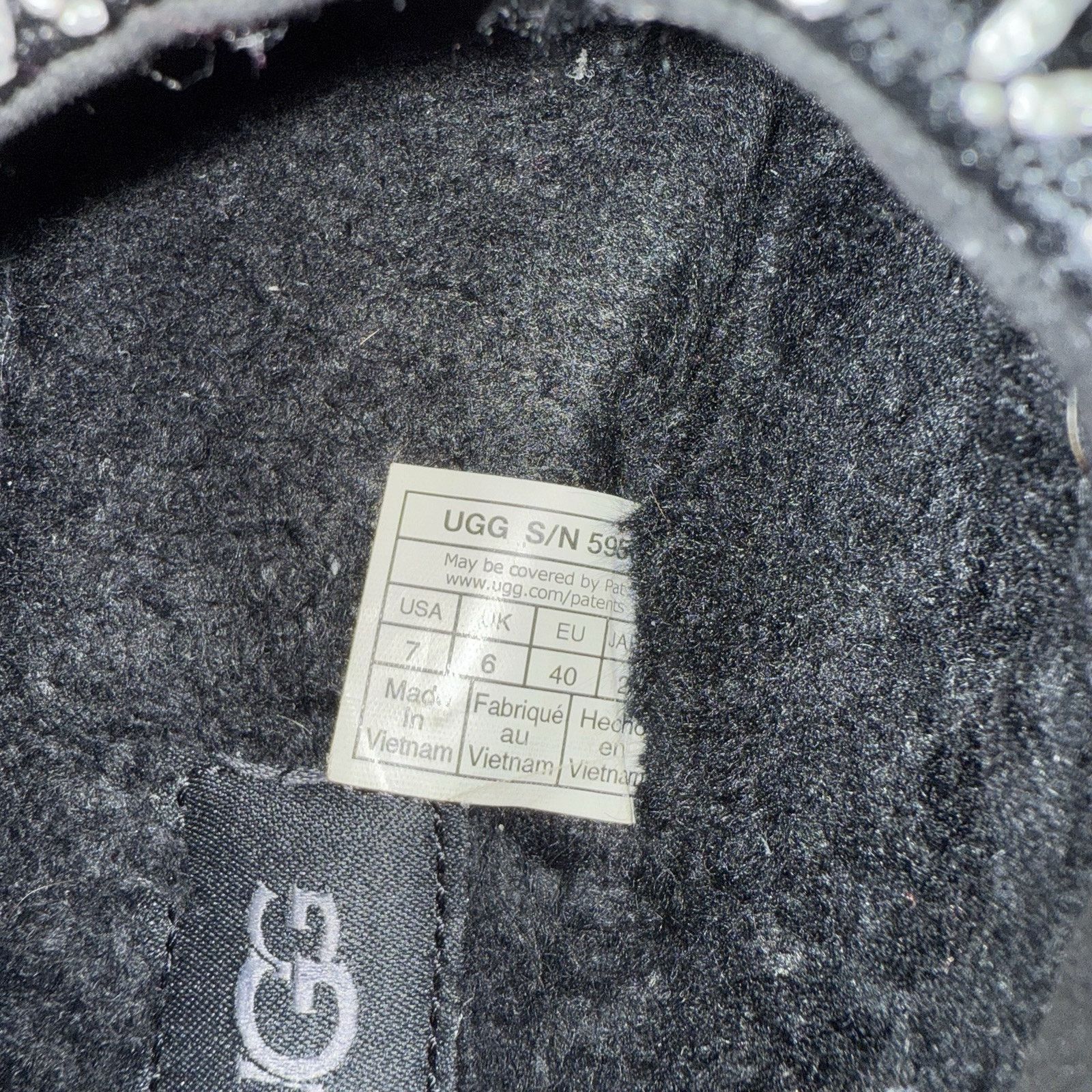 Ugg UGG 5955 Size 7 Women's Tasman Slipper Size US 6 / IT 36 - 6 Thumbnail