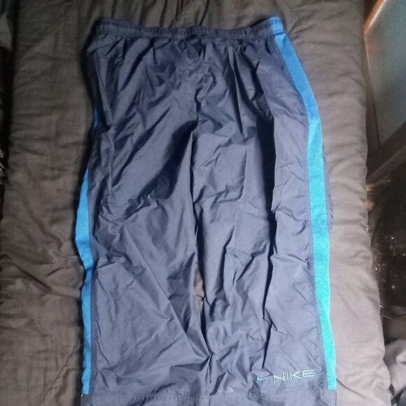 Nike Vintage Y2K Nike Spell Out Striped Wind Pants Joggers Size US 36 / EU 52 - 7 Thumbnail