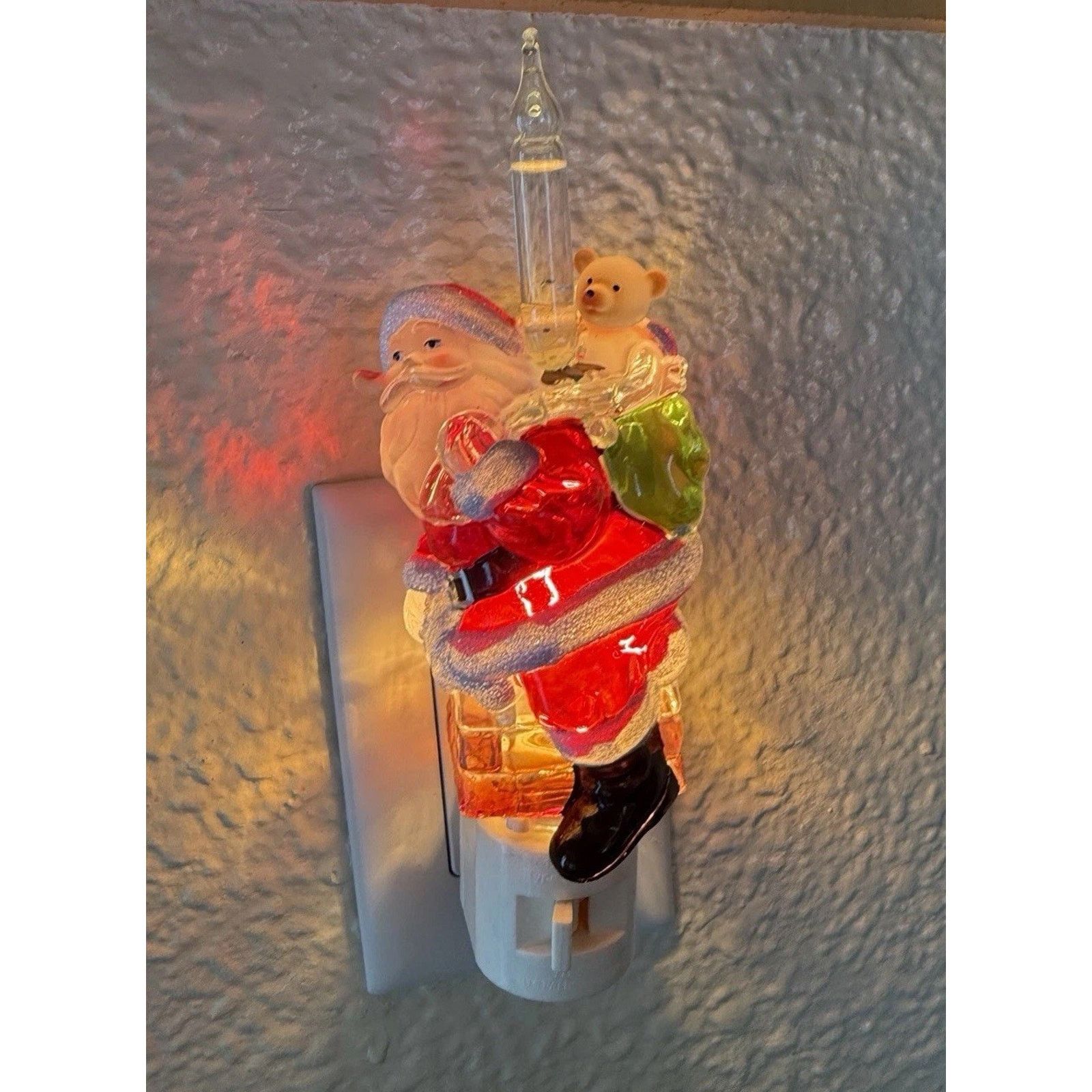 Other Whimsy Santa Chimney Toys Veilleuse Night Light Christmas Size ONE SIZE - 1 Thumbnail