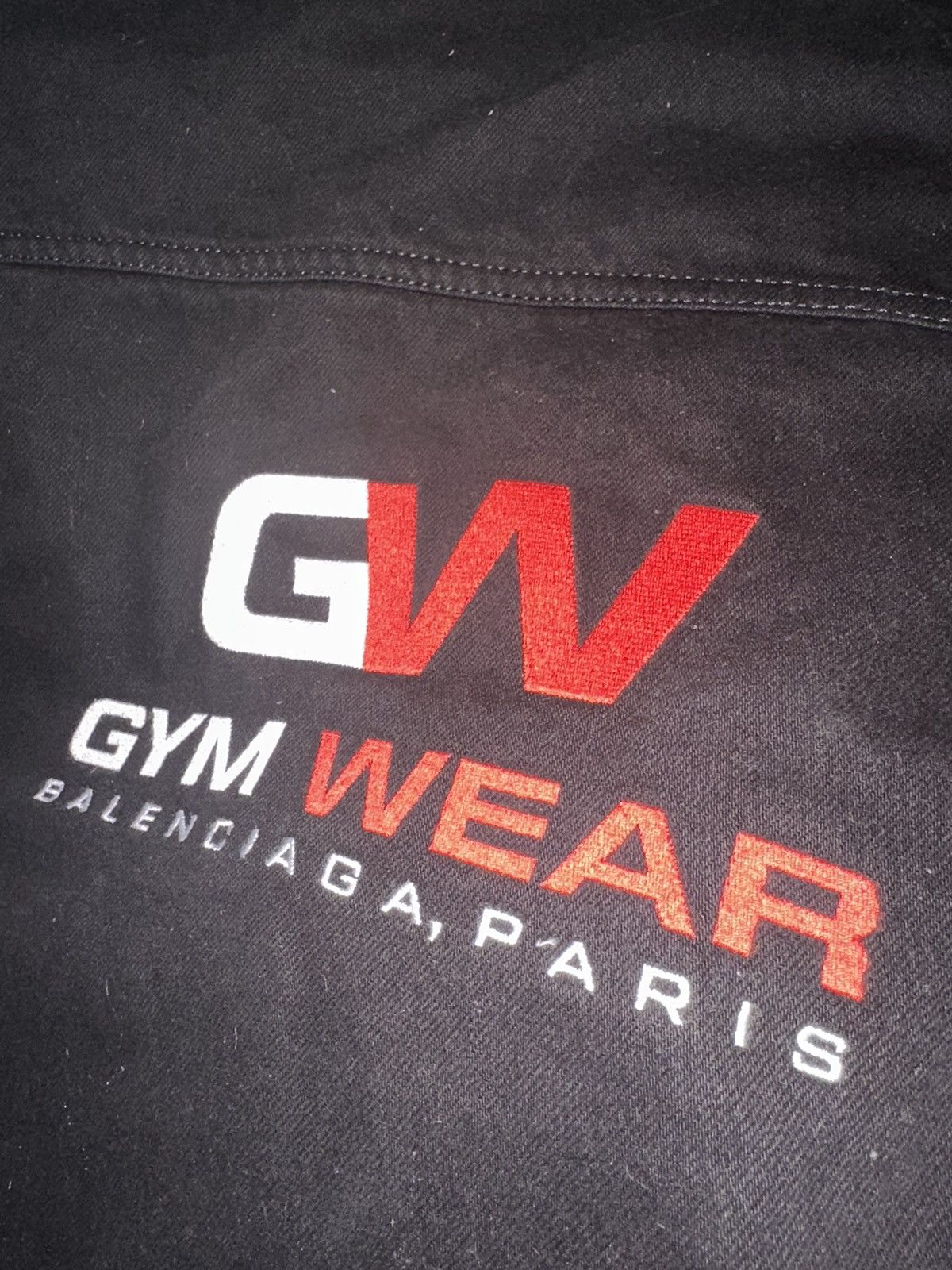 Balenciaga Balenciaga Gym Wear Denim Jacket Size US S / EU 44-46 / 1 - 3 Thumbnail