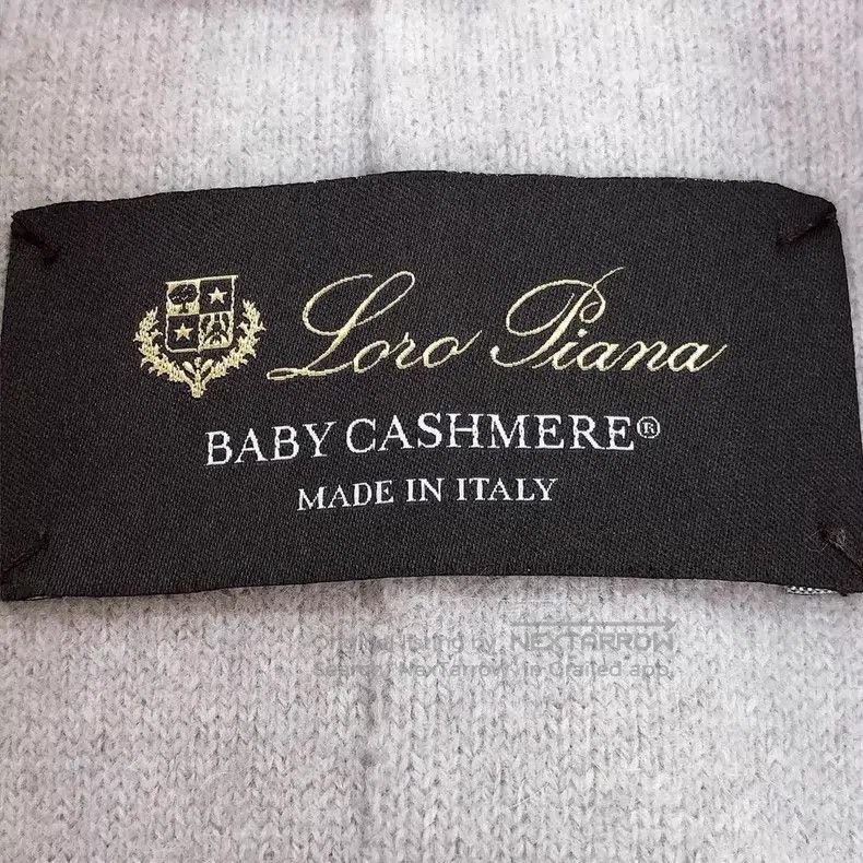 Loro Piana Loro Piana Light Gray Cashmere Coat with Side Slit Size XS / US 0-2 / IT 36-38 - 6 Thumbnail
