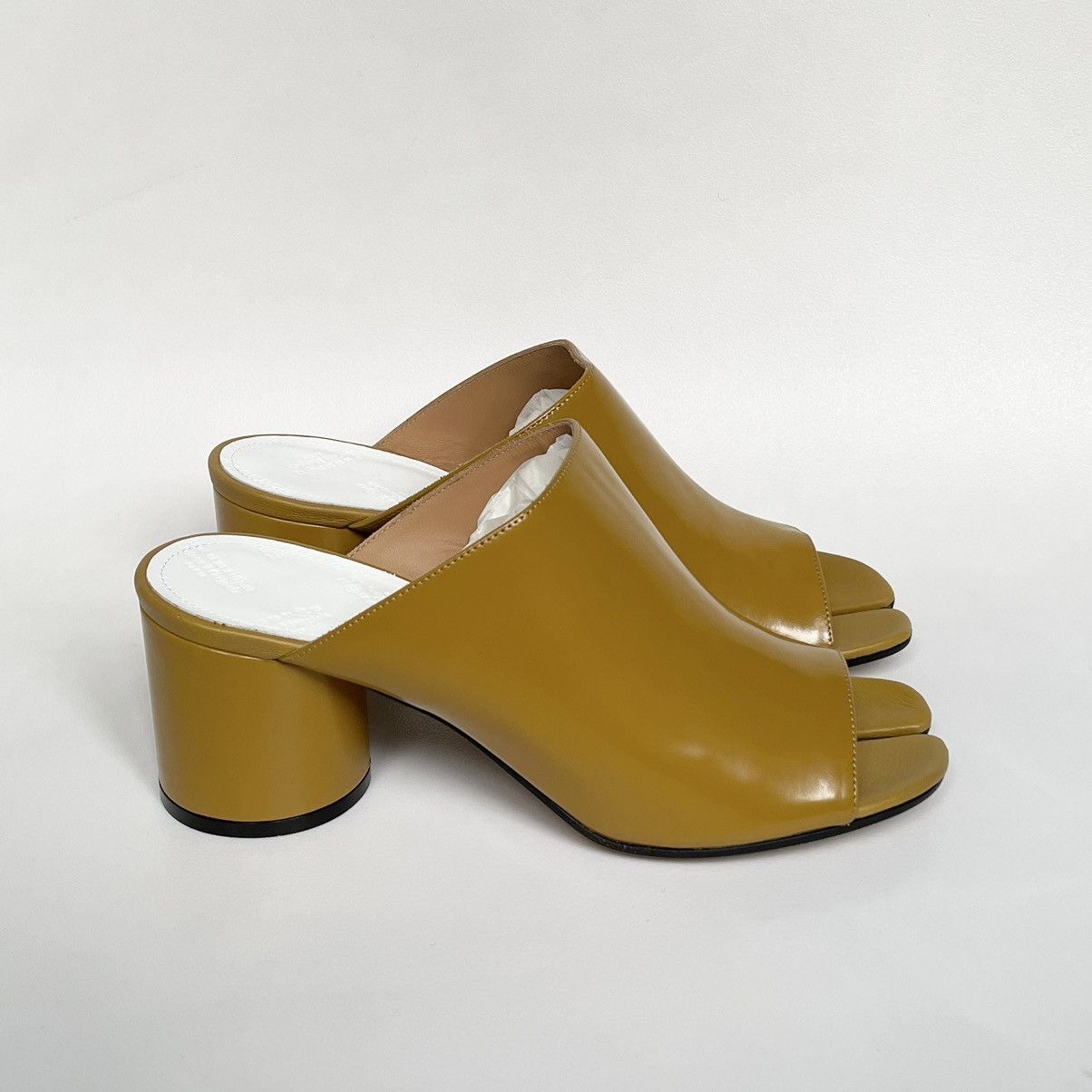 Maison Margiela S/S 21 Leather Tabi Sandals Size US 9 / IT 39 - 5 Thumbnail