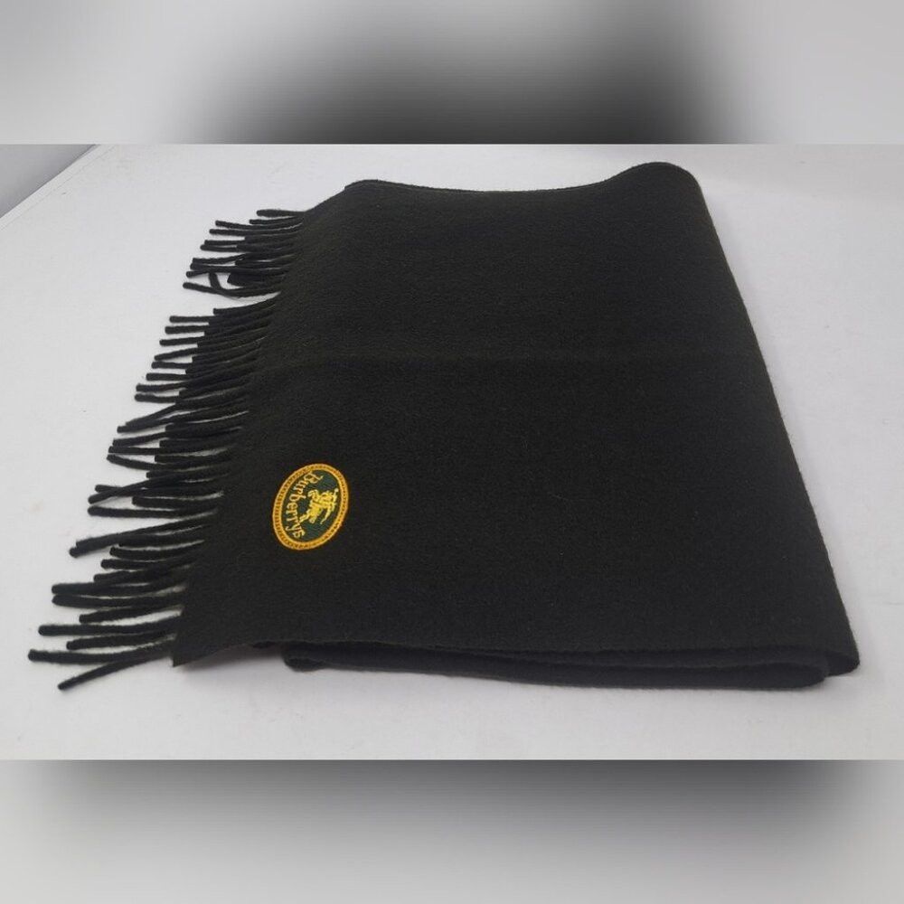 Burberry Burberry Men's Scarf Green Logo Knight Vintage Y2K 90s Lamb Size ONE SIZE - 5 Thumbnail