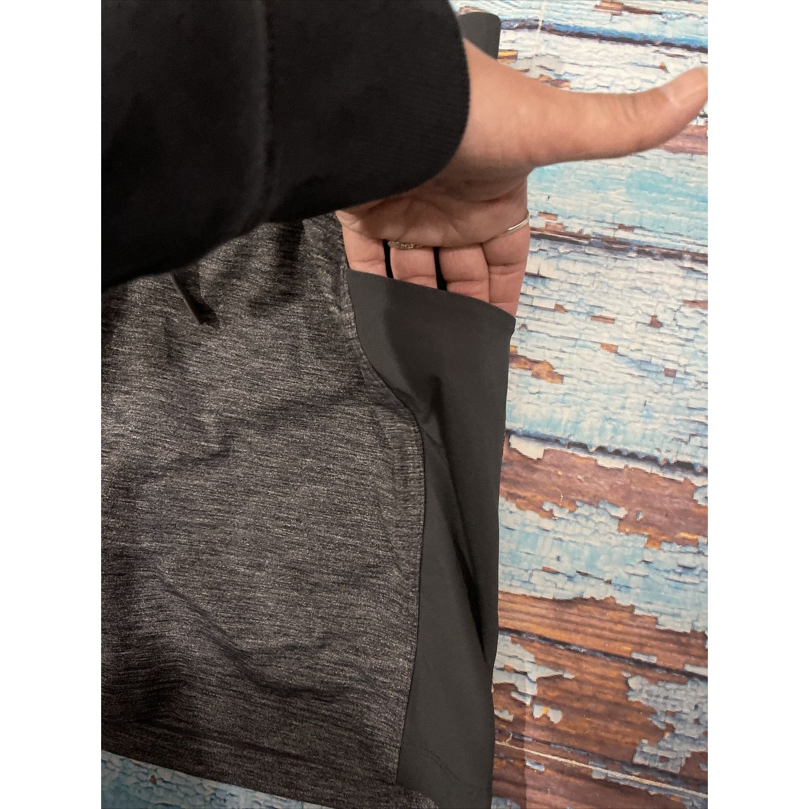Athleta ATHLETA Skort Shorts Black And Gray WOMENS Small Side Pocket Size 28" / US 6 / IT 42 - 7 Thumbnail