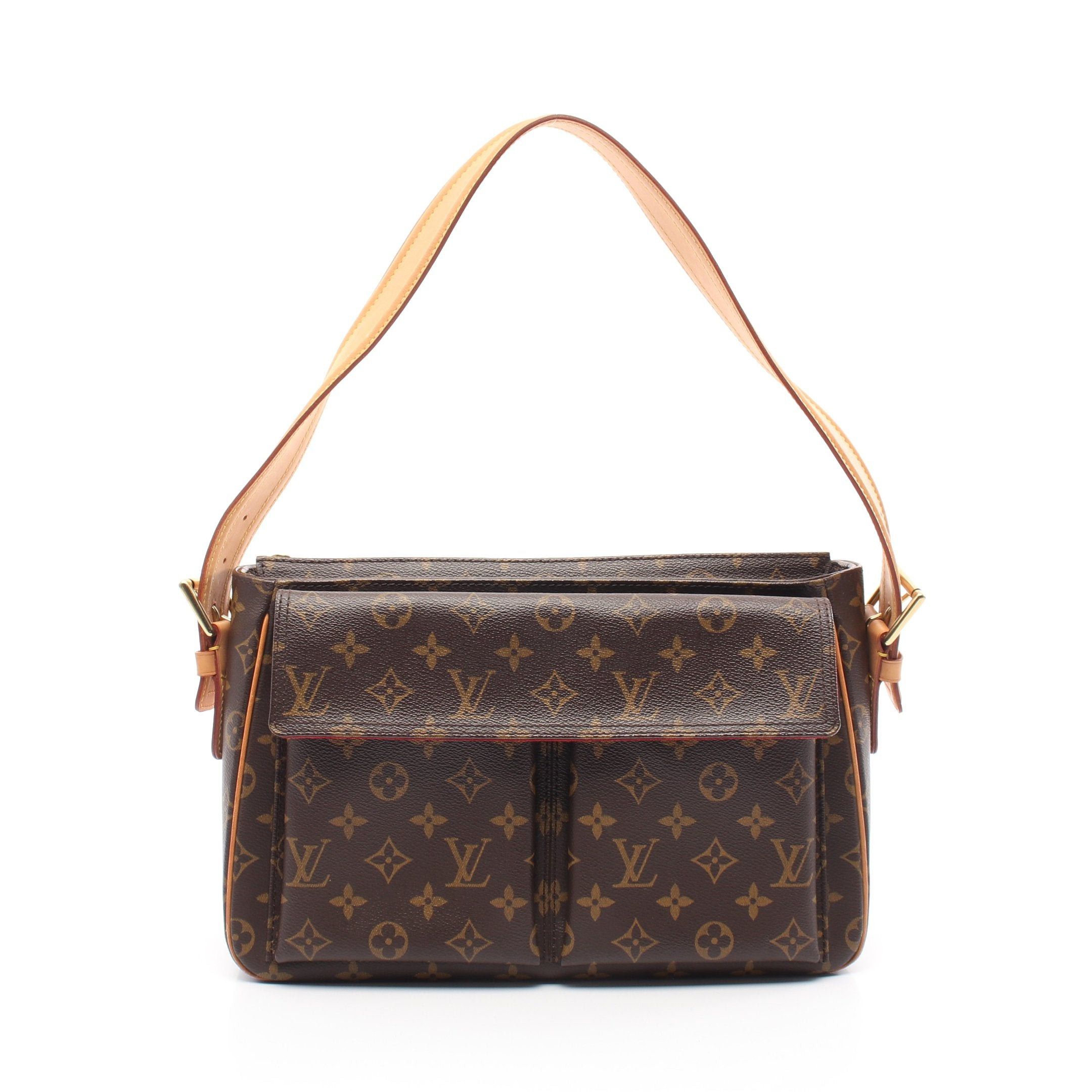 Louis Vuitton Louis Vuitton Vivacite Gm Monogram Shoulder Bag Leather Brown Size ONE SIZE - 1 Thumbnail