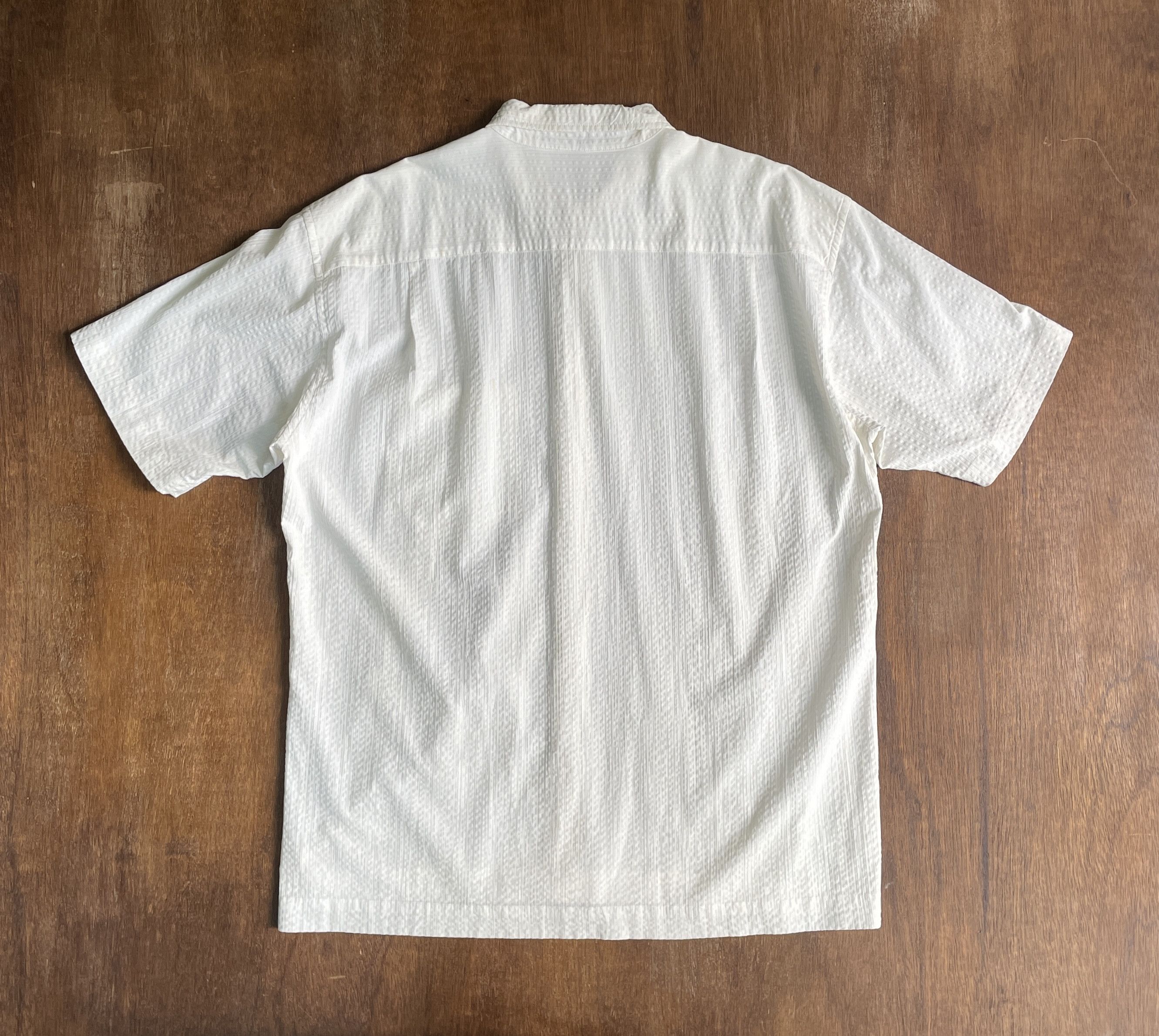 Issey Miyake ISSEY MIYAKE Classic White Short Sleeves Shirt Size US M / EU 48-50 / 2 - 7 Thumbnail