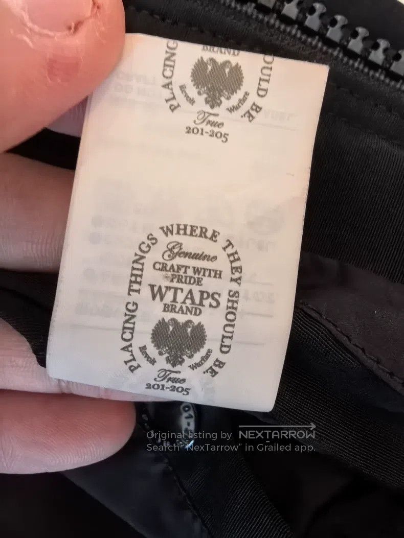 Wtaps Wtaps Black Hooded Jacket Size US L / EU 52-54 / 3 - 3 Thumbnail