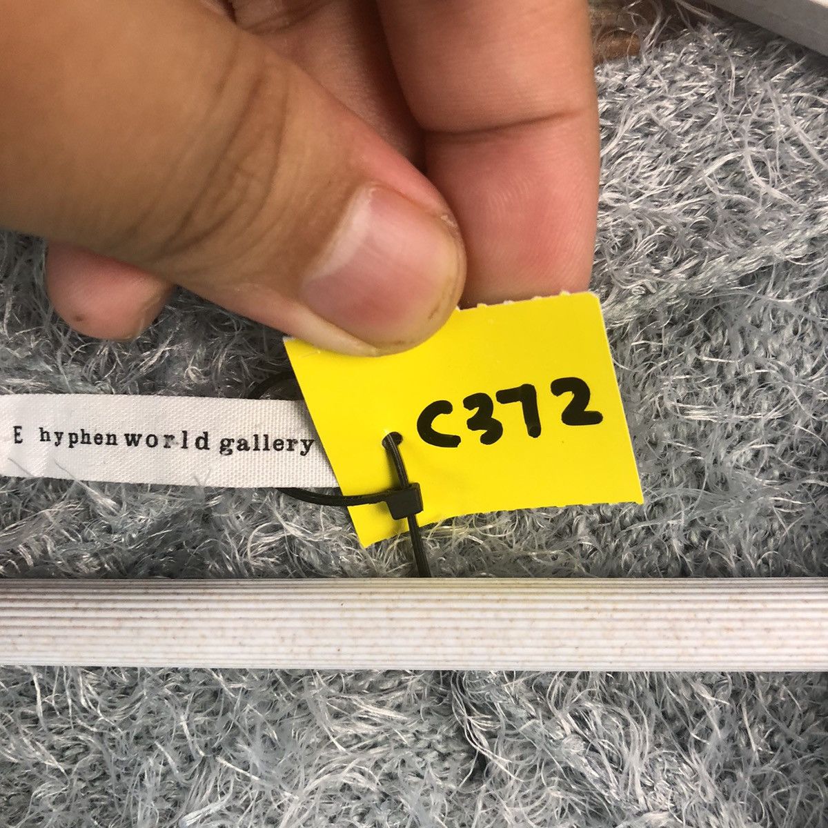 Japanese Brand DL Hyper World Gallery Gray Mohair Cardigan Knitwear #C372 Size M / US 6-8 / IT 42-44 - 10 Thumbnail