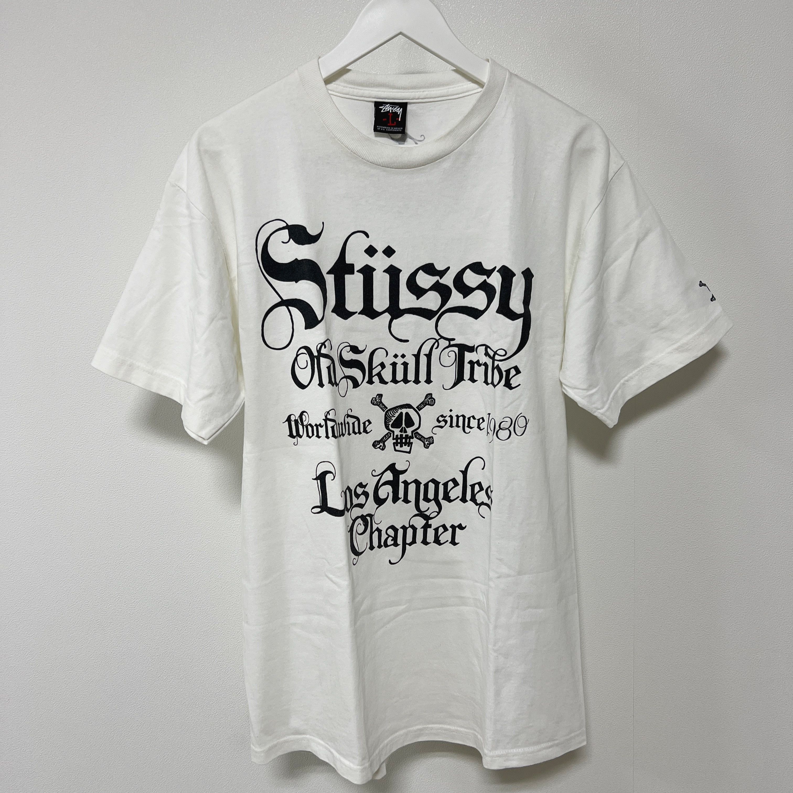 Stussy STUSSY LA Chapter Old Skull Tribe T-Shirt White Size US L / EU 52-54 / 3 - 3 Thumbnail