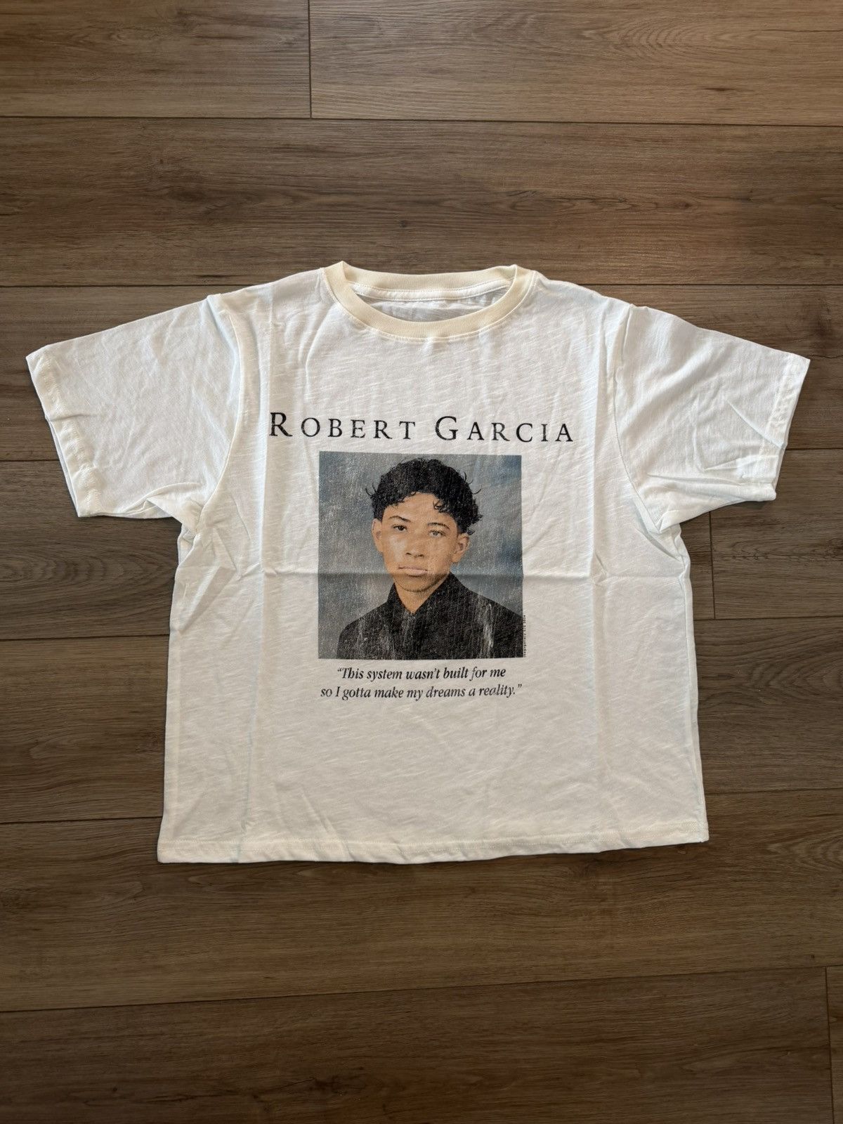 The GV Gallery Gv Gallery vintage cream blank tee | Grailed