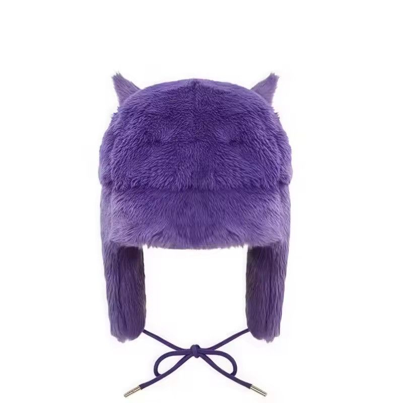 Japanese Brand Y2K Anime Ushanka Autumn Winter Warm Hat Size ONE SIZE - 3 Thumbnail