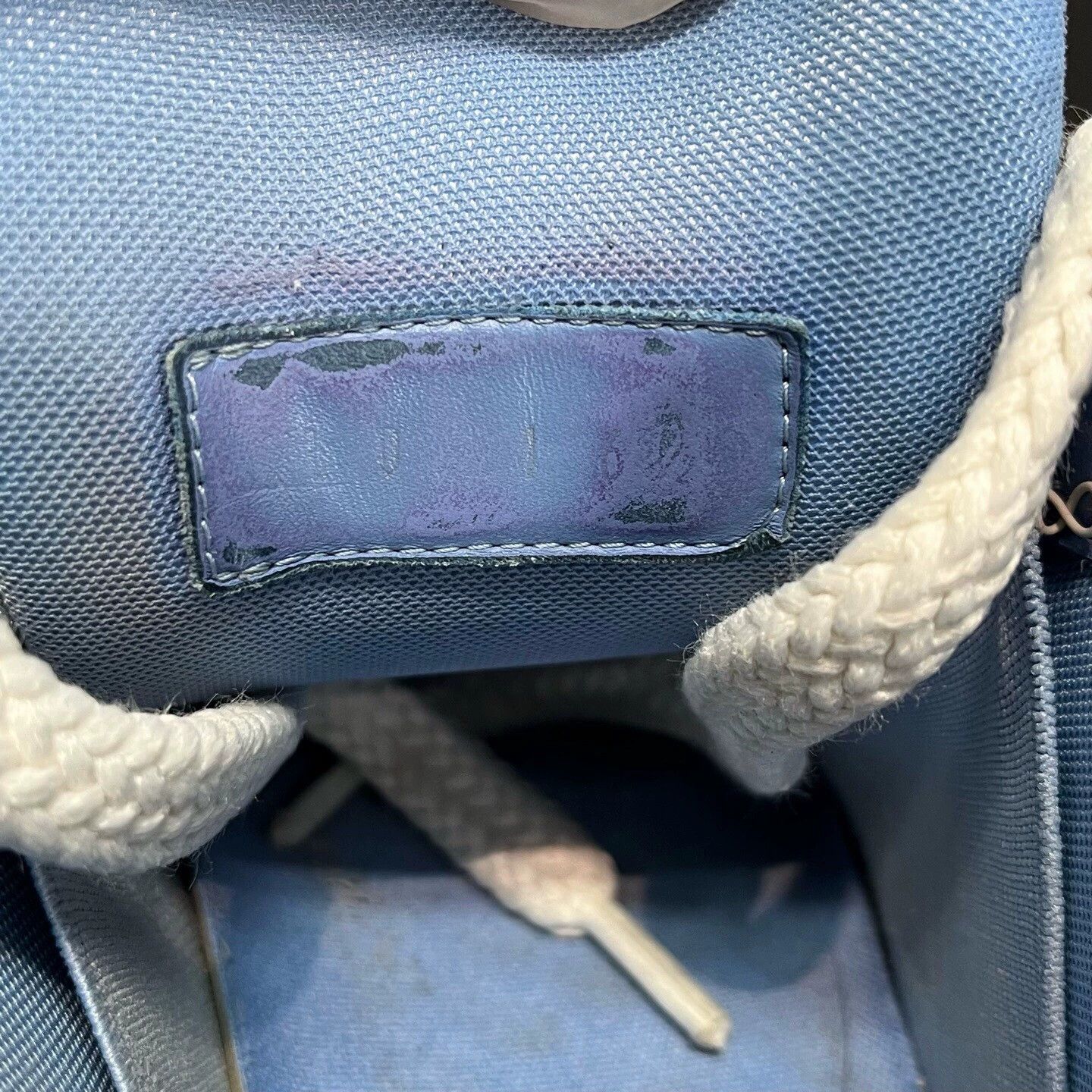 Louis Vuitton LV Trainer Blue White Denim 40 98 New Size US 7 / EU 40 - 7 Thumbnail