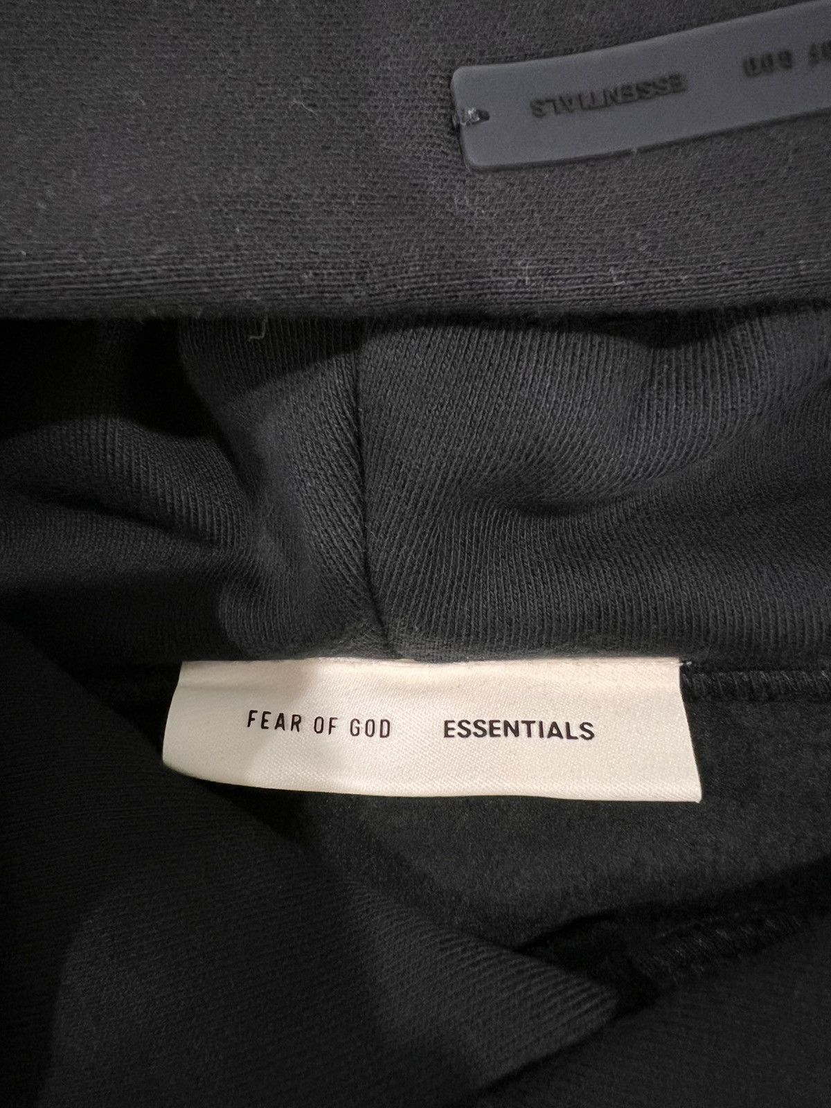 Fear of God Fear of god Essentials Jet Black Small Hoodie Size US S / EU 44-46 / 1 - 6 Thumbnail