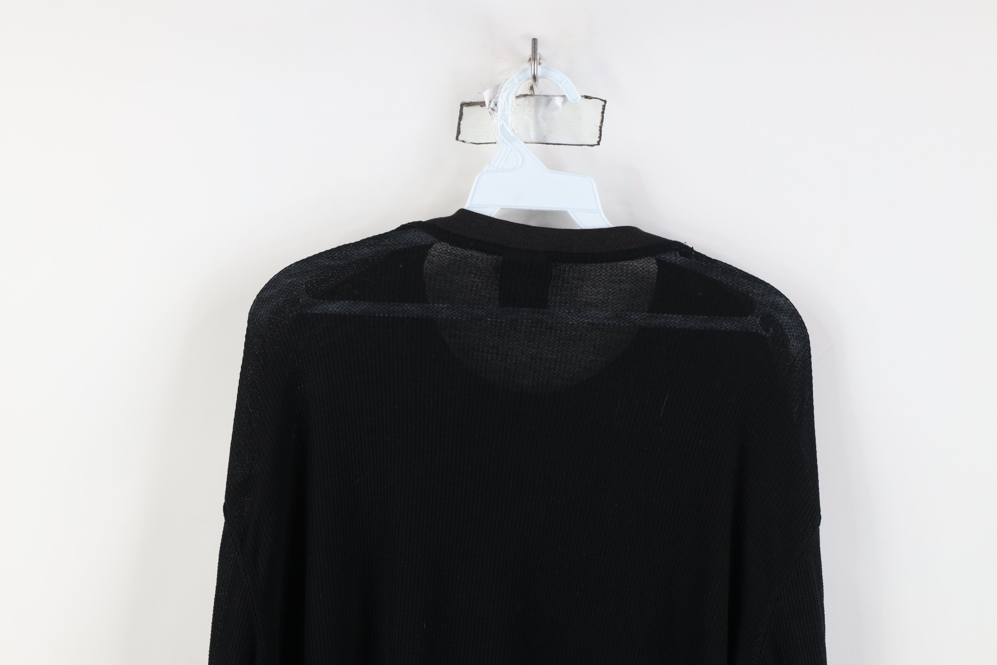 Southpole Vintage Y2K Southpole Skull Waffle Knit T-Shirt Black Size US XXL / EU 58 / 5 - 14 Thumbnail