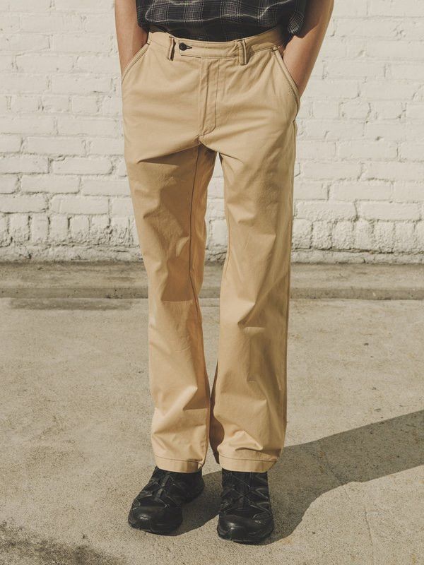 Phipps Adventure Dad Pants Sand Organic Cotton Made in Portugal Size US 32 / EU 48 - 1 Thumbnail