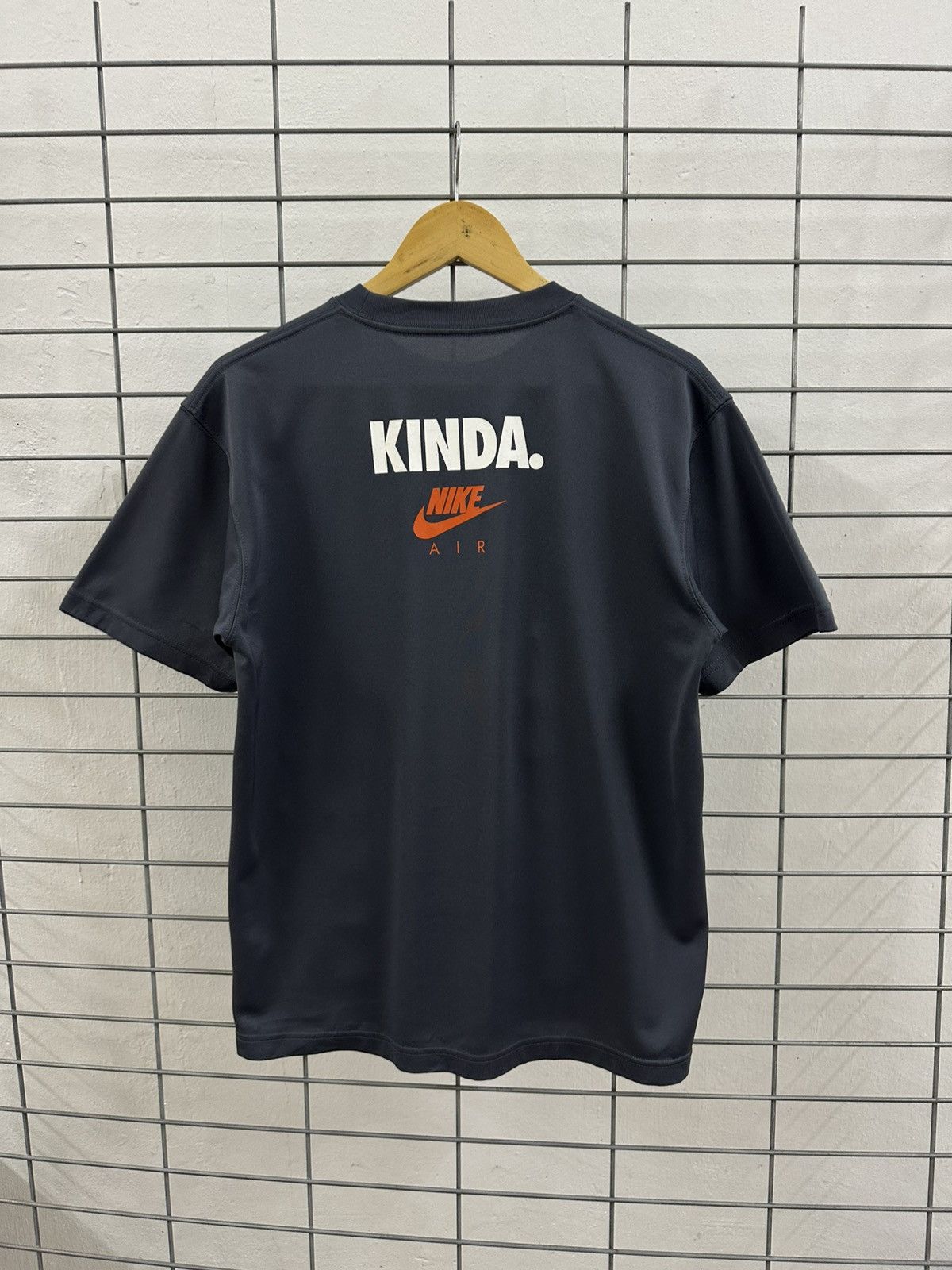 Nike Rare Vintage Nike Air Run Around Naked Kinda Dri Fit Jersey Size US L / EU 52-54 / 3 - 2 Thumbnail