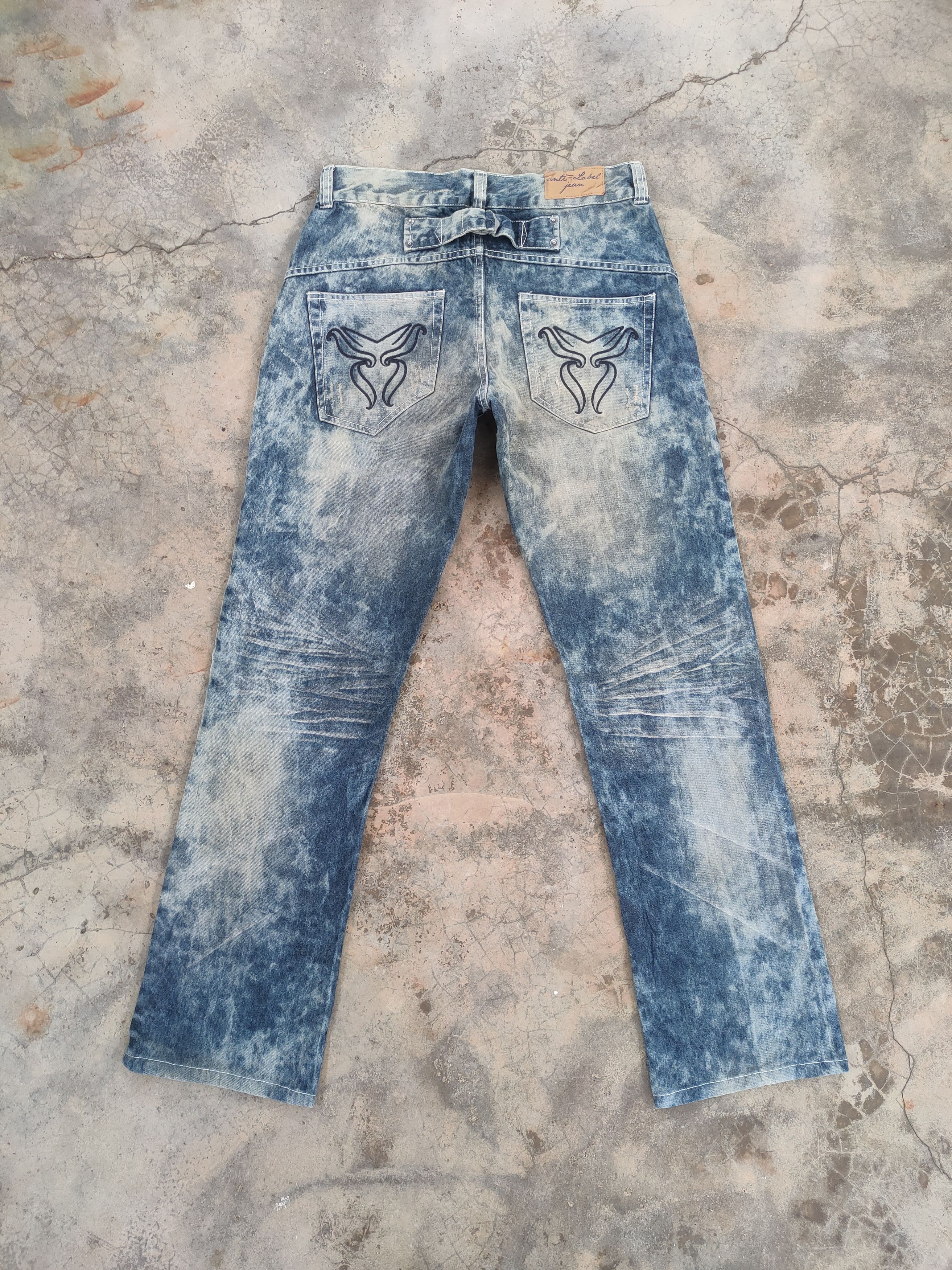 Japanese Brand × Jean × Vintage W31 VINTAGE ANTI LABEL JEANS FADED DENIM PANTS Size US 31 - 1 Thumbnail