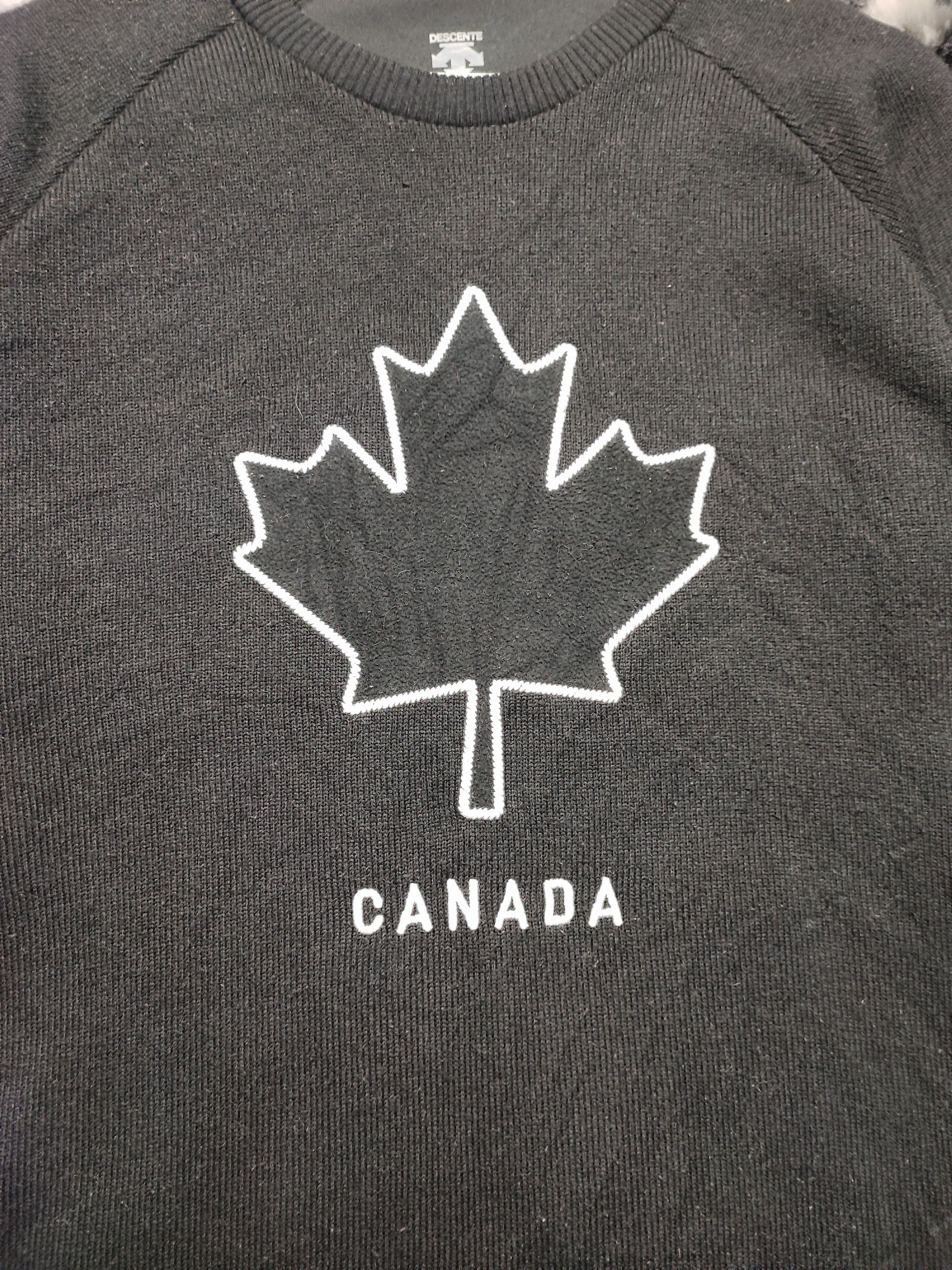 Descente × Japanese Brand Vintage Descente Ski Cross Canada Big Logo Size US S / EU 44-46 / 1 - 5 Thumbnail