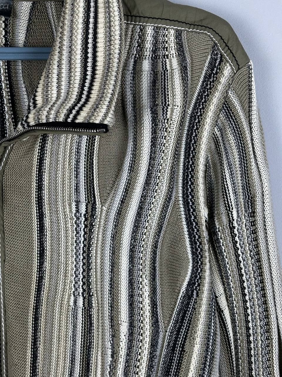 Carlo Colucci Rare Luxury Sweater Carlo Colluci Chunky Metal Sweater Size US L / EU 52-54 / 3 - 8 Thumbnail