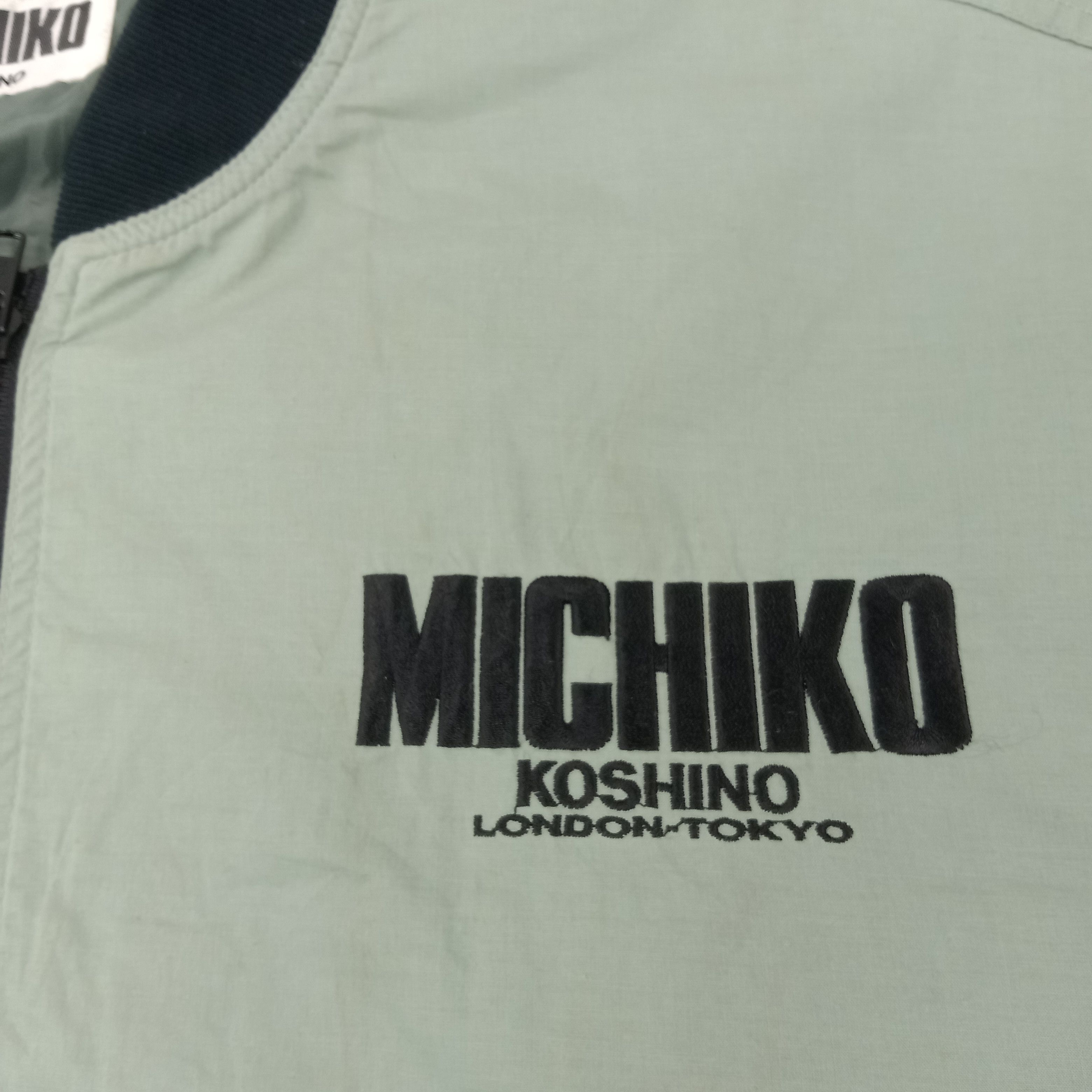 Michiko Koshino × Vintage Michiko Koshino Pucka Clobba Japan Brand Jacket Size US L / EU 52-54 / 3 - 6 Thumbnail