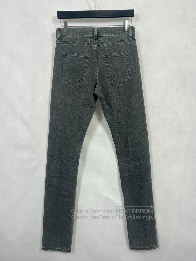 Saint Laurent Paris Saint Laurent Paris Smoke Gray Basic Denim Jeans Size US 28 / EU 44 - 2 Thumbnail
