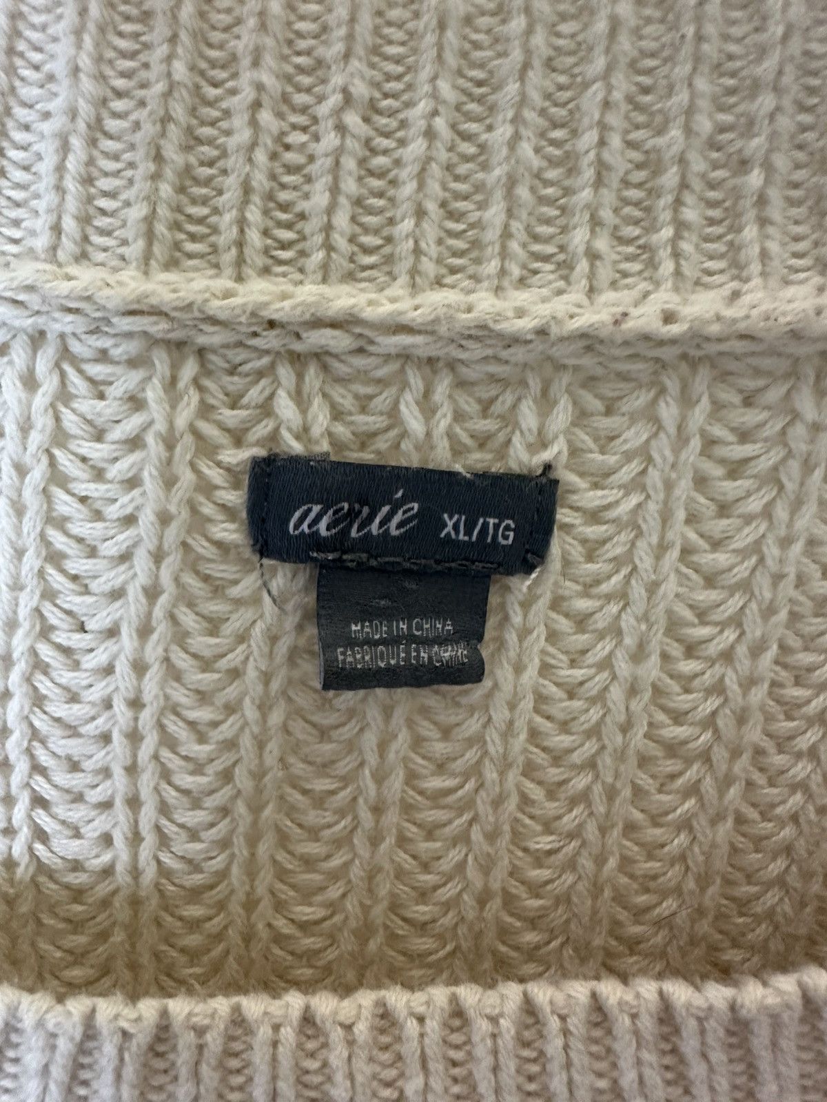 Aries Aerie Oversized Extra Large Ribbed Long Bell Sleeve crewneck Size XL / US 12-14 / IT 48-50 - 4 Thumbnail