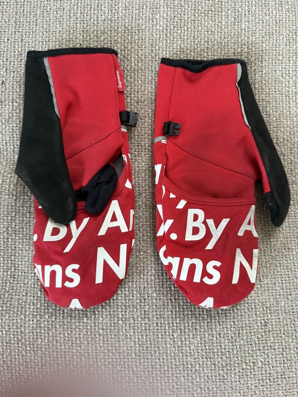 Supreme × The North Face By Any Means Necessary Gloves Size ONE SIZE - 2 Thumbnail