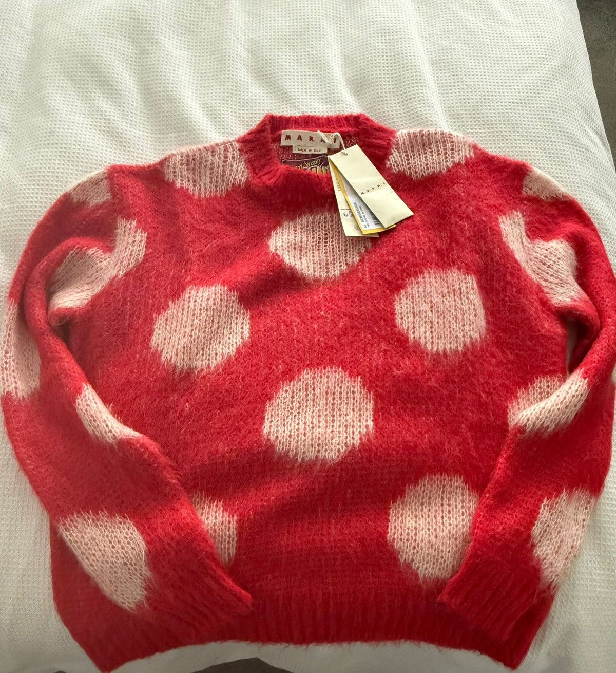 Marni Marni Polka Dot Intarsia Jumper Size US M / EU 48-50 / 2 - 11 Thumbnail