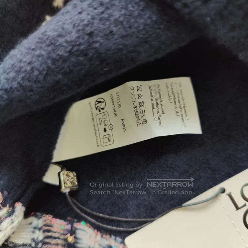 Loewe Loewe Fair Isle Sequin Sweater, Wool Cardigan Size S / US 4 / IT 40 - 4 Thumbnail