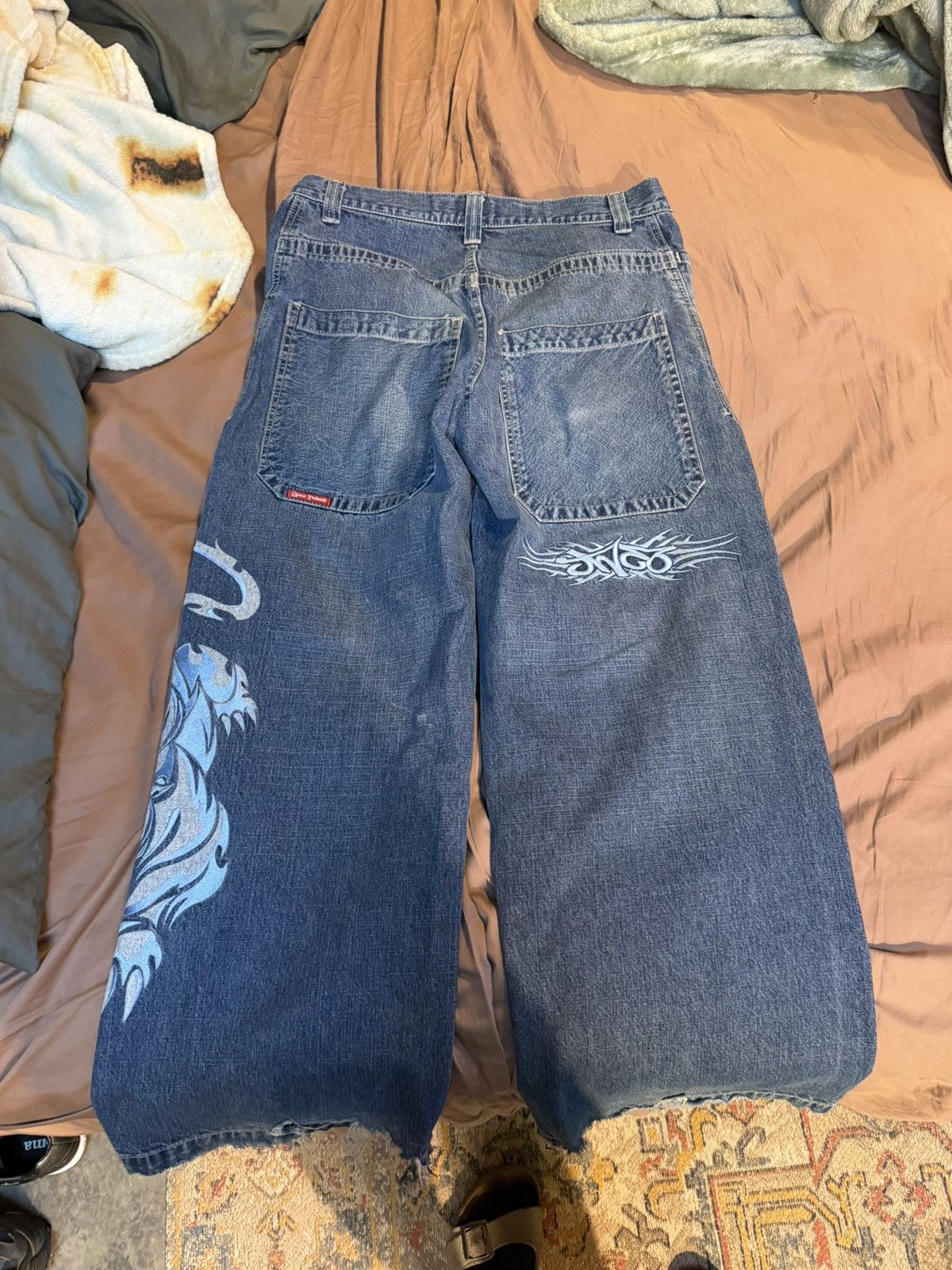 JNCO 1985 time resistant JINCO JEANS Size US 31 - 2 Thumbnail