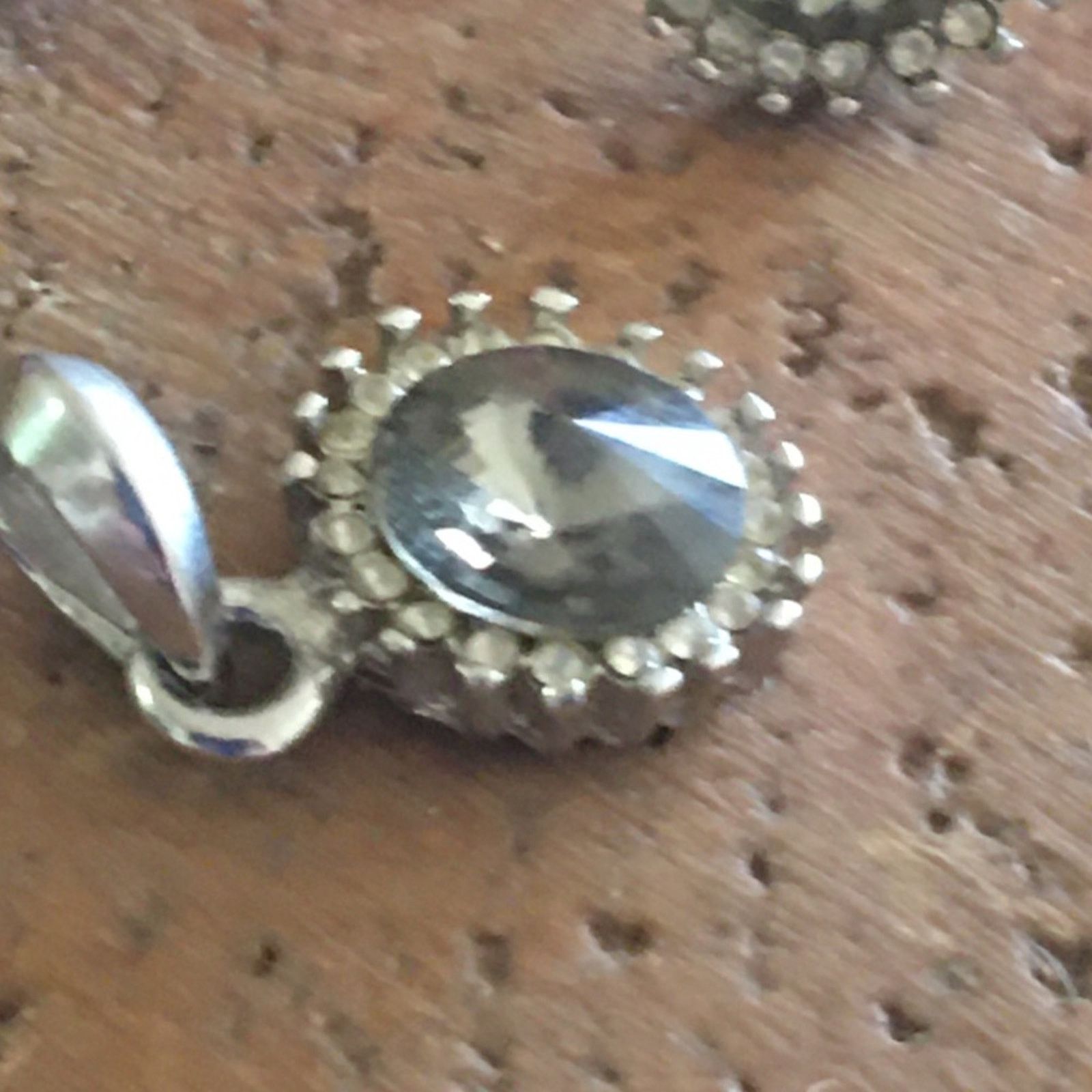 Jewelry Vintage Park Lane rivoli smoky faceted stone set Size ONE SIZE - 13 Thumbnail