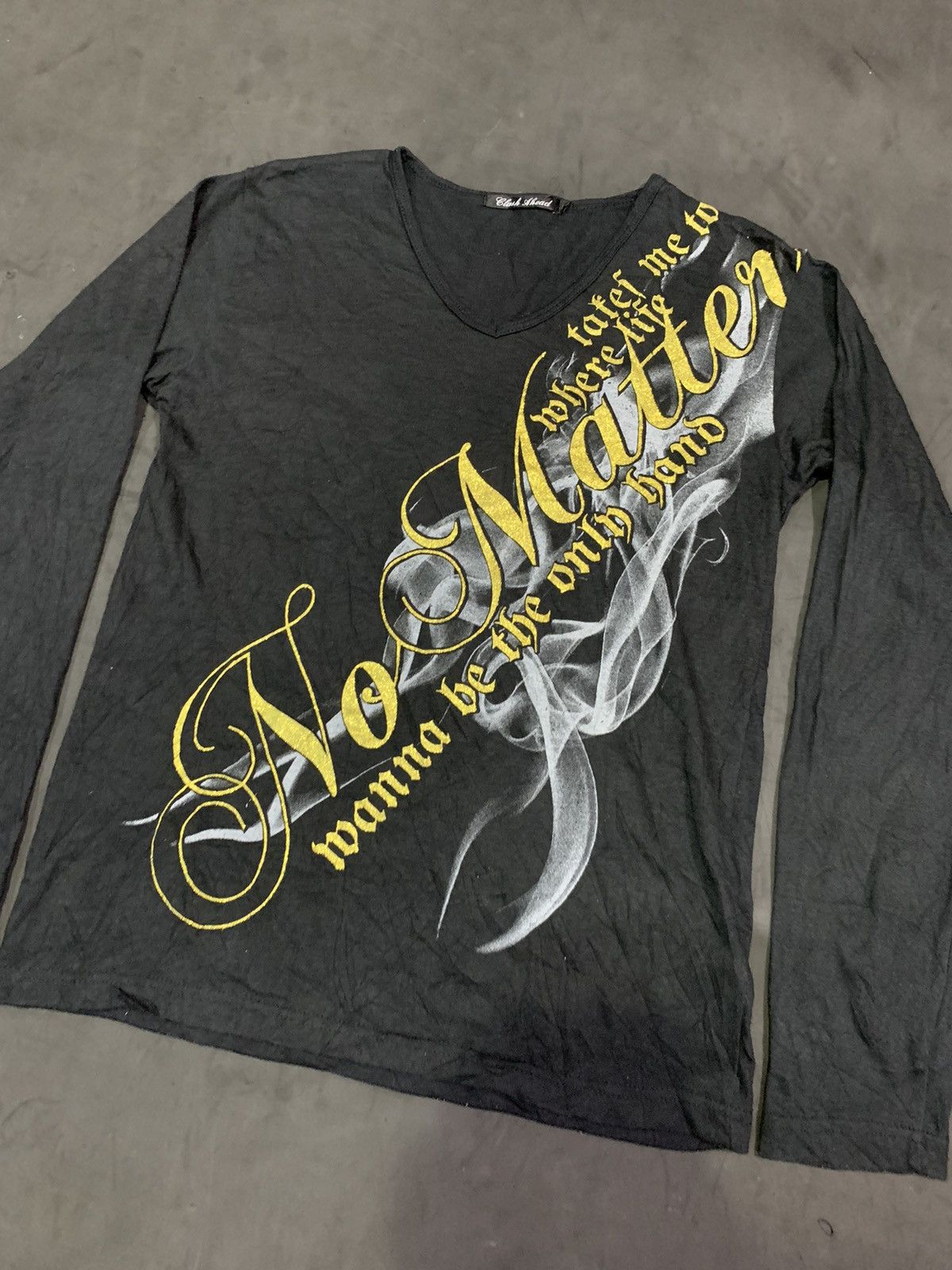 💸BINDINGOFFER💸Clash ahead smoke poem longsleeve