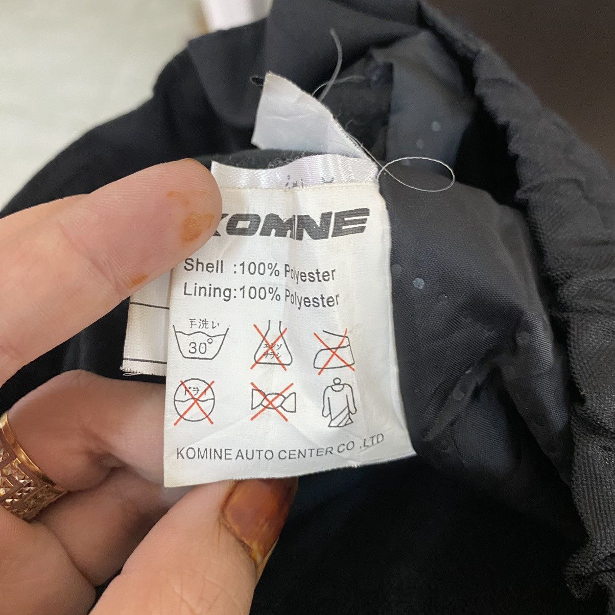 Japanese Brand Komine cargo rider pant Size US 33 - 12 Thumbnail