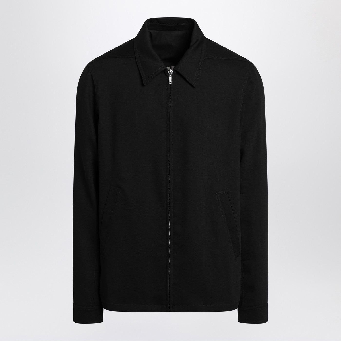 Rick Owens Rick Owens Zip-Up Wool Shirt Jacket Size US XL / EU 56 / 4 - 1 Thumbnail