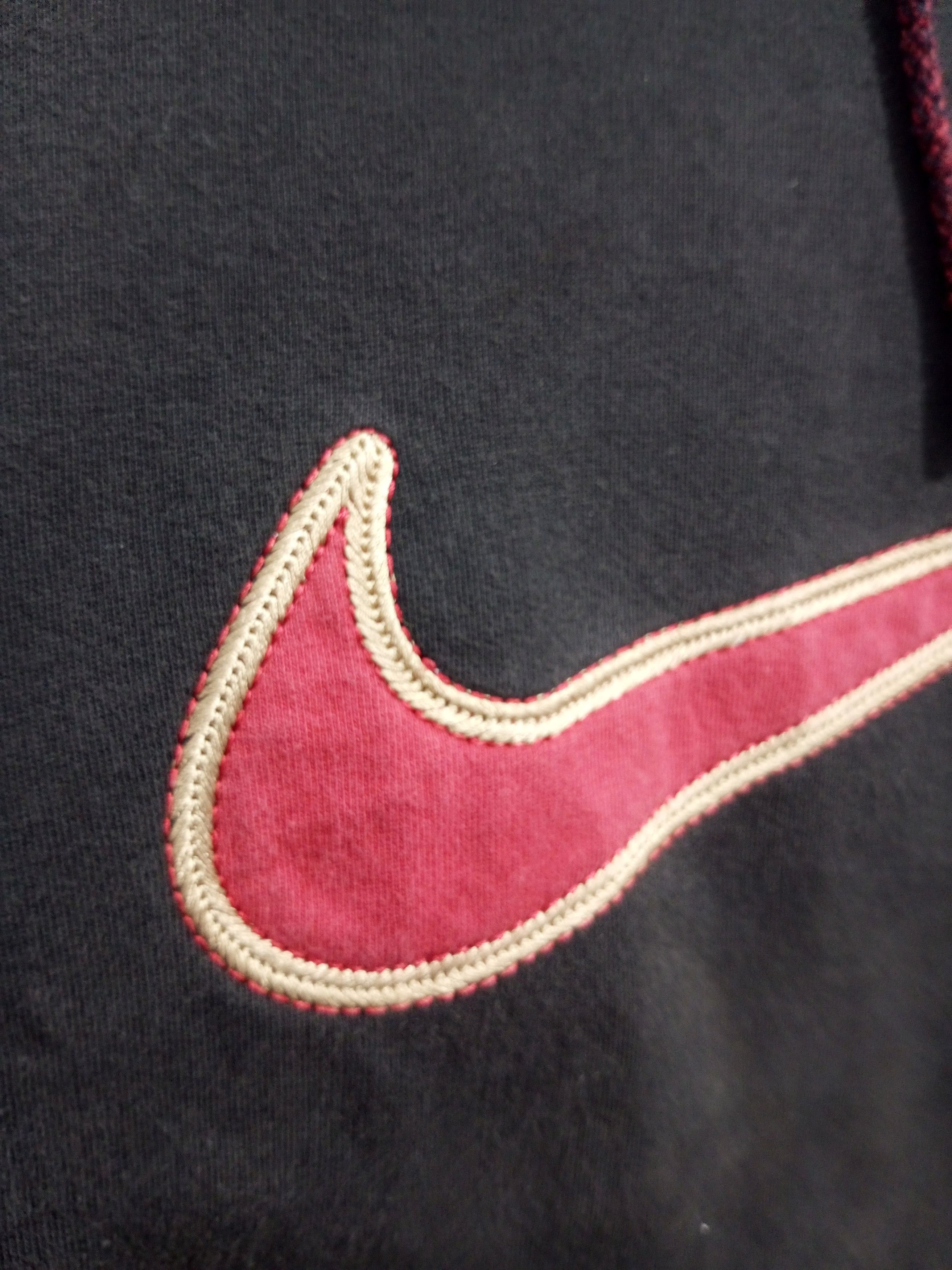 Nike × Vintage Vintage nike big Swoosh sun fadded hoodie Size US M / EU 48-50 / 2 - 6 Thumbnail