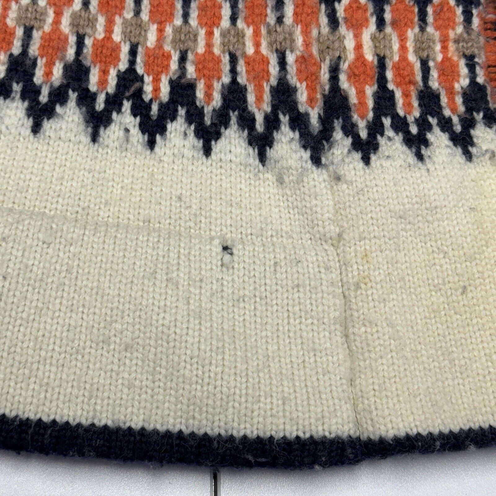 Lucky Brand Lucky Brand Knit Cardigan Sweater Womens Medium Striped Wool Size M / US 6-8 / IT 42-44 - 7 Thumbnail